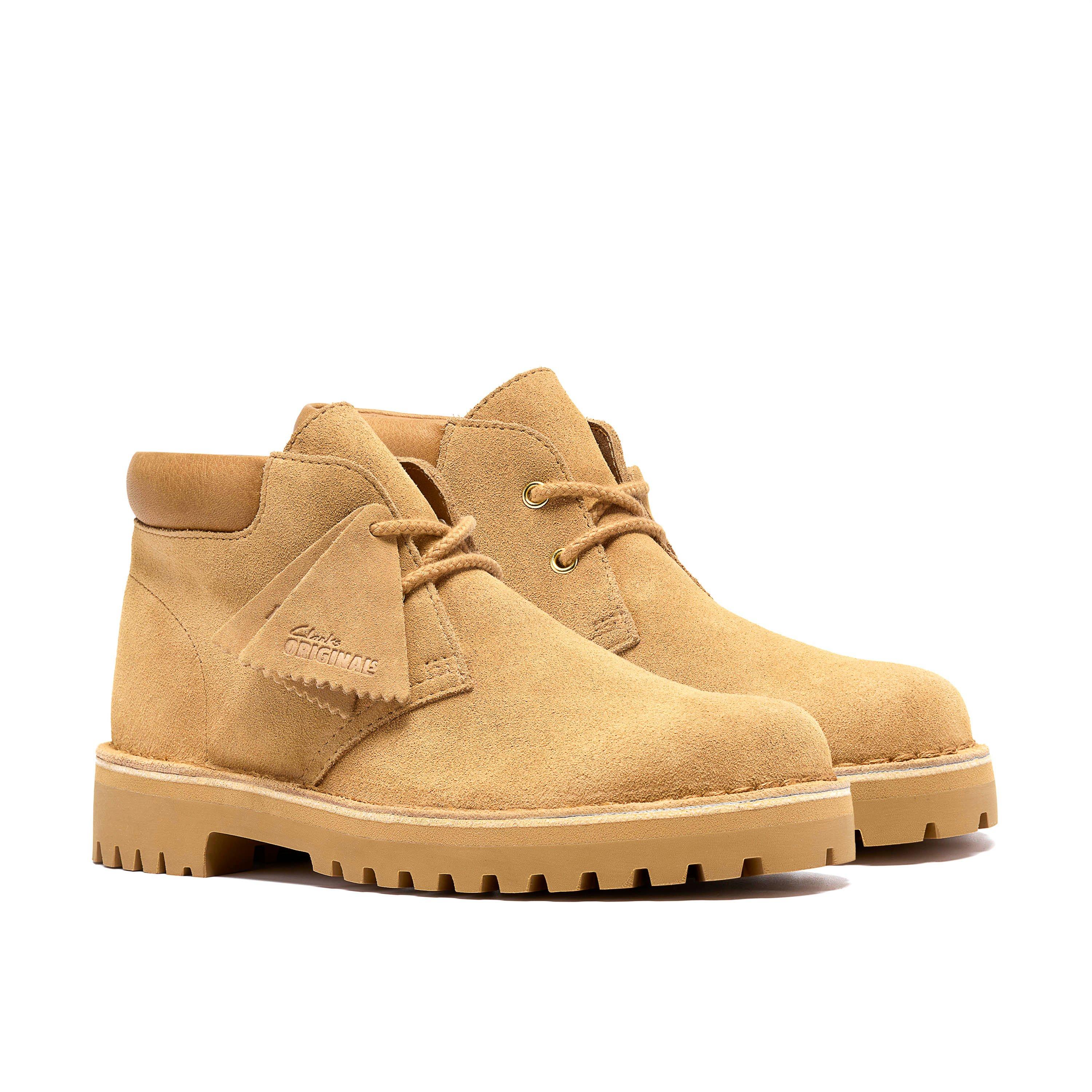Light Tan Sue - Clarks Originals - Clarks Desert2456 Ro Ld64 - 4