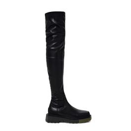 Off White Calf Boot Ld99