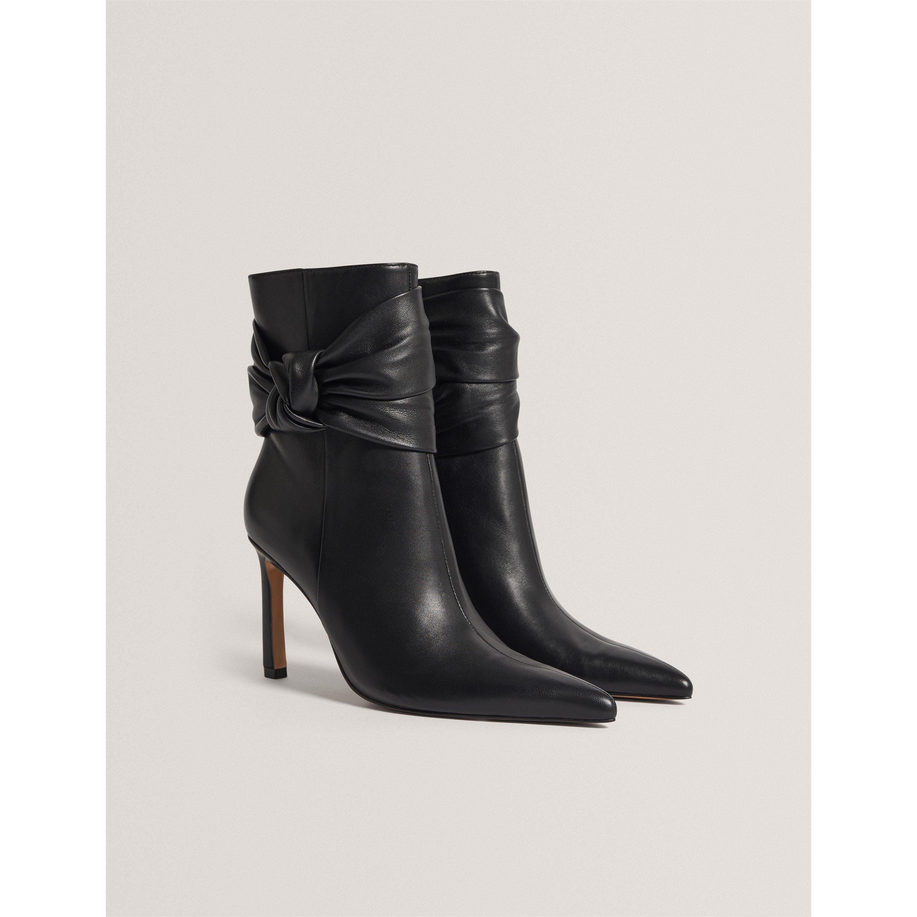 Black - Ted Baker - Ted Knot Ankle Boot Ld64 - 2