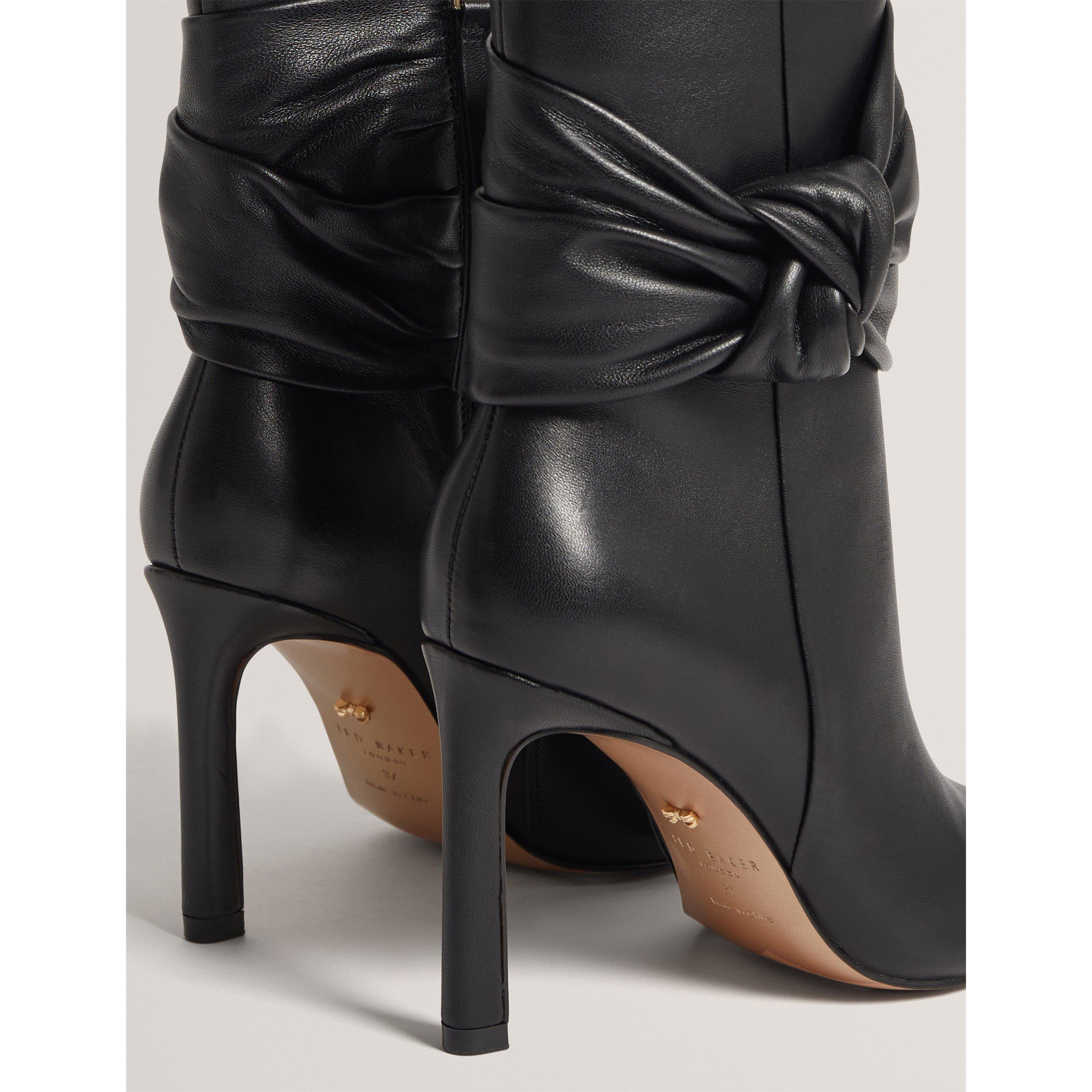 Black - Ted Baker - Ted Knot Ankle Boot Ld64 - 5