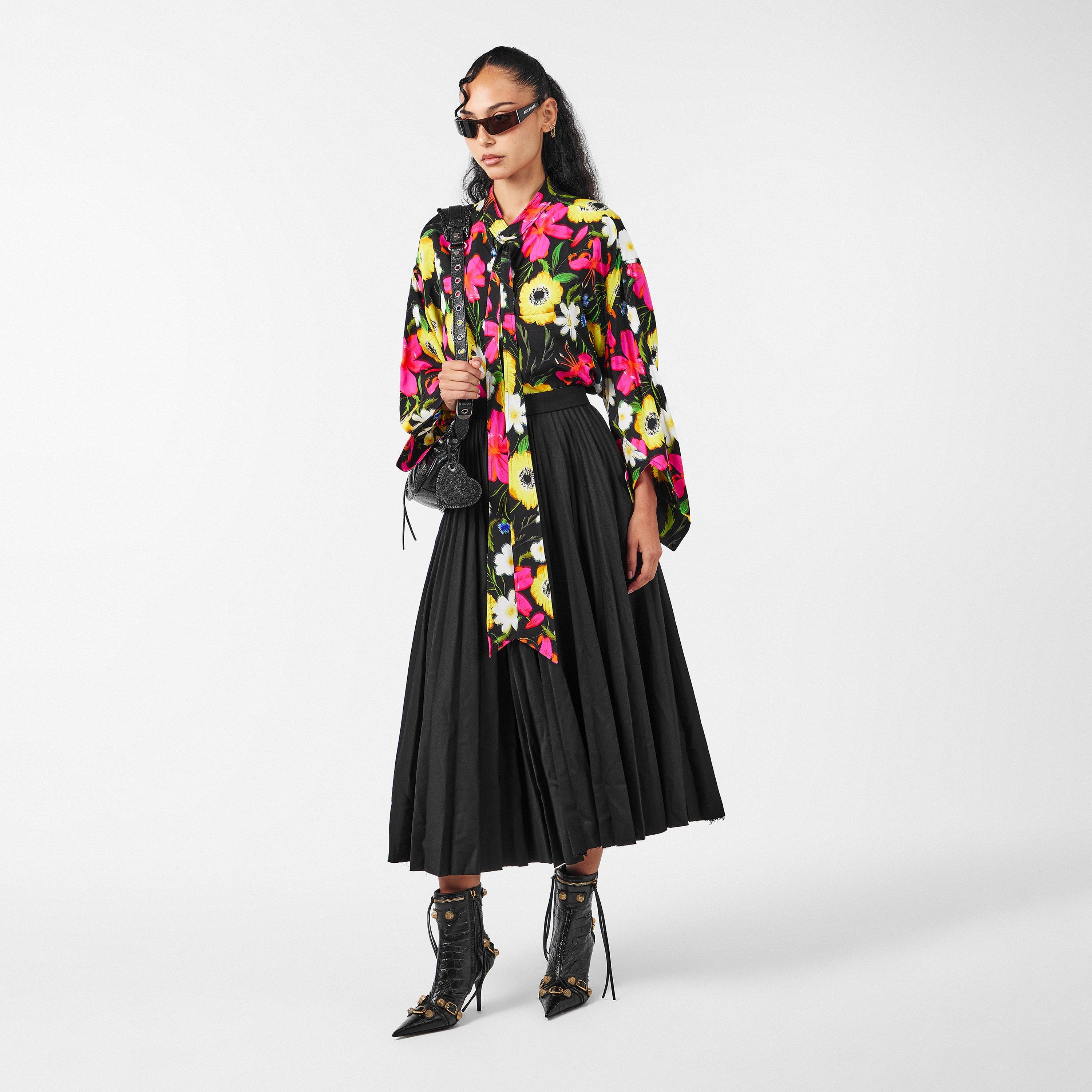 Black - Balenciaga - Women's Heeled Ankle Boots - 6