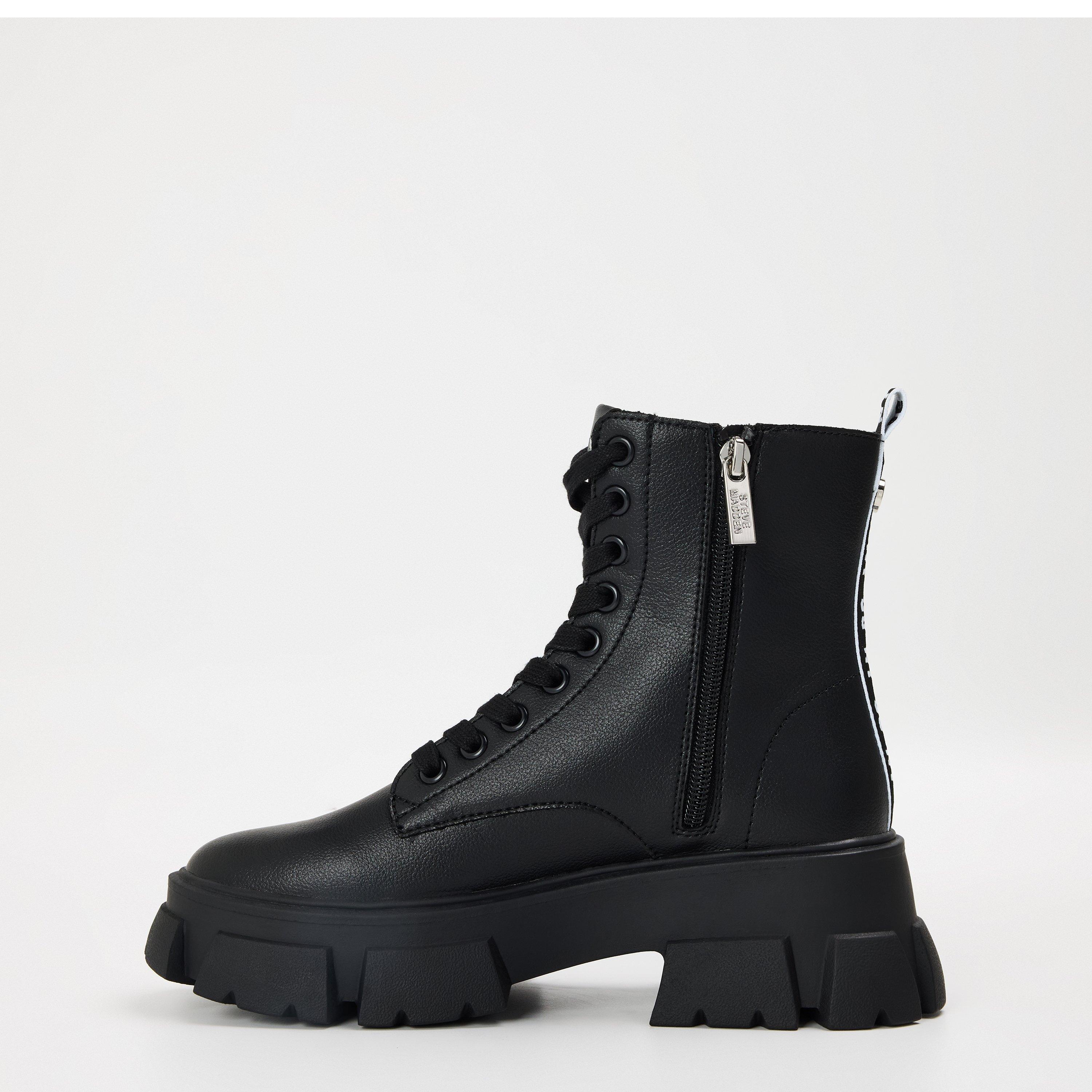 Black Lthr - Steve Madden - Madden Tanker Ld99 - 2