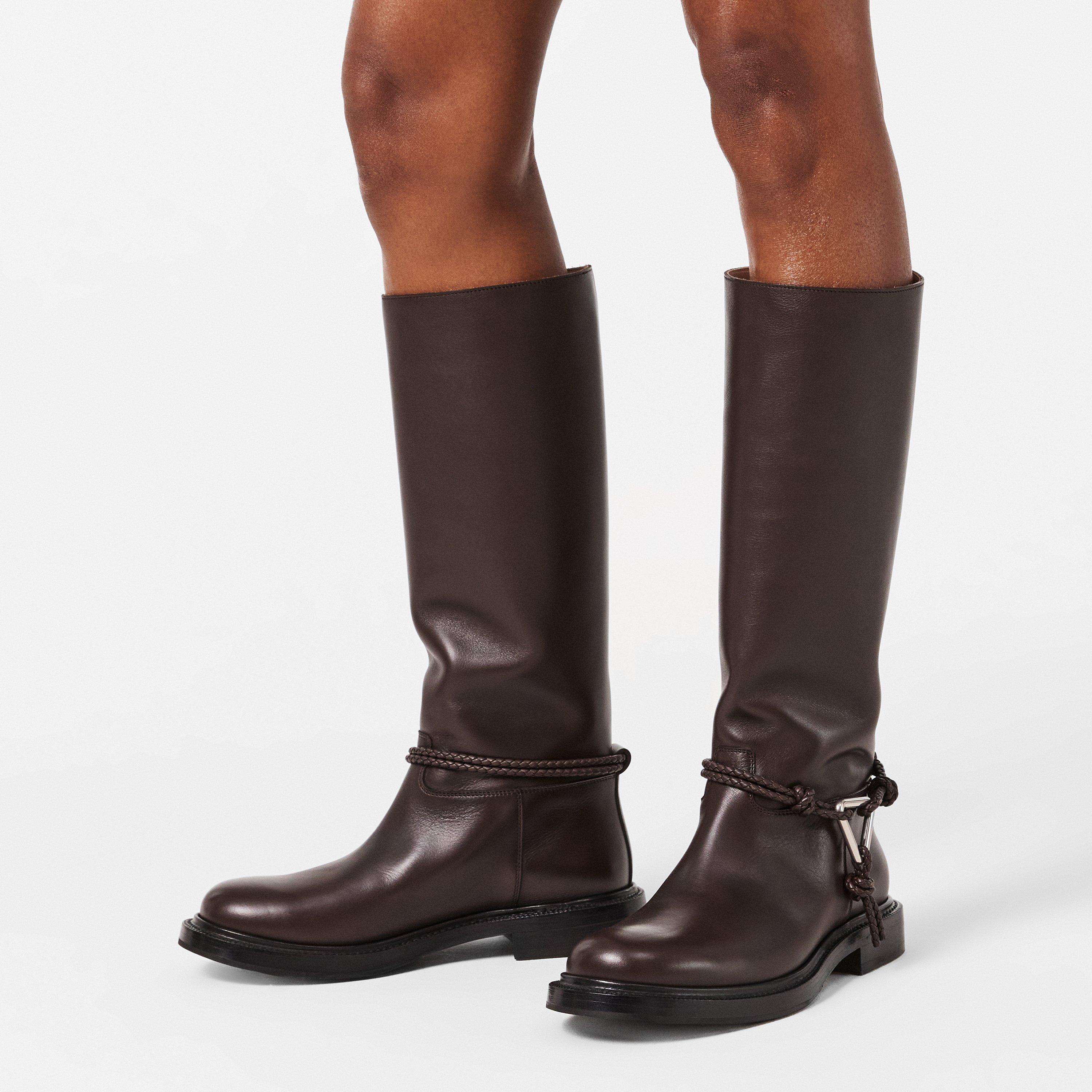 Fondant - Bottega Veneta - Women's James Knee High Boots - 3