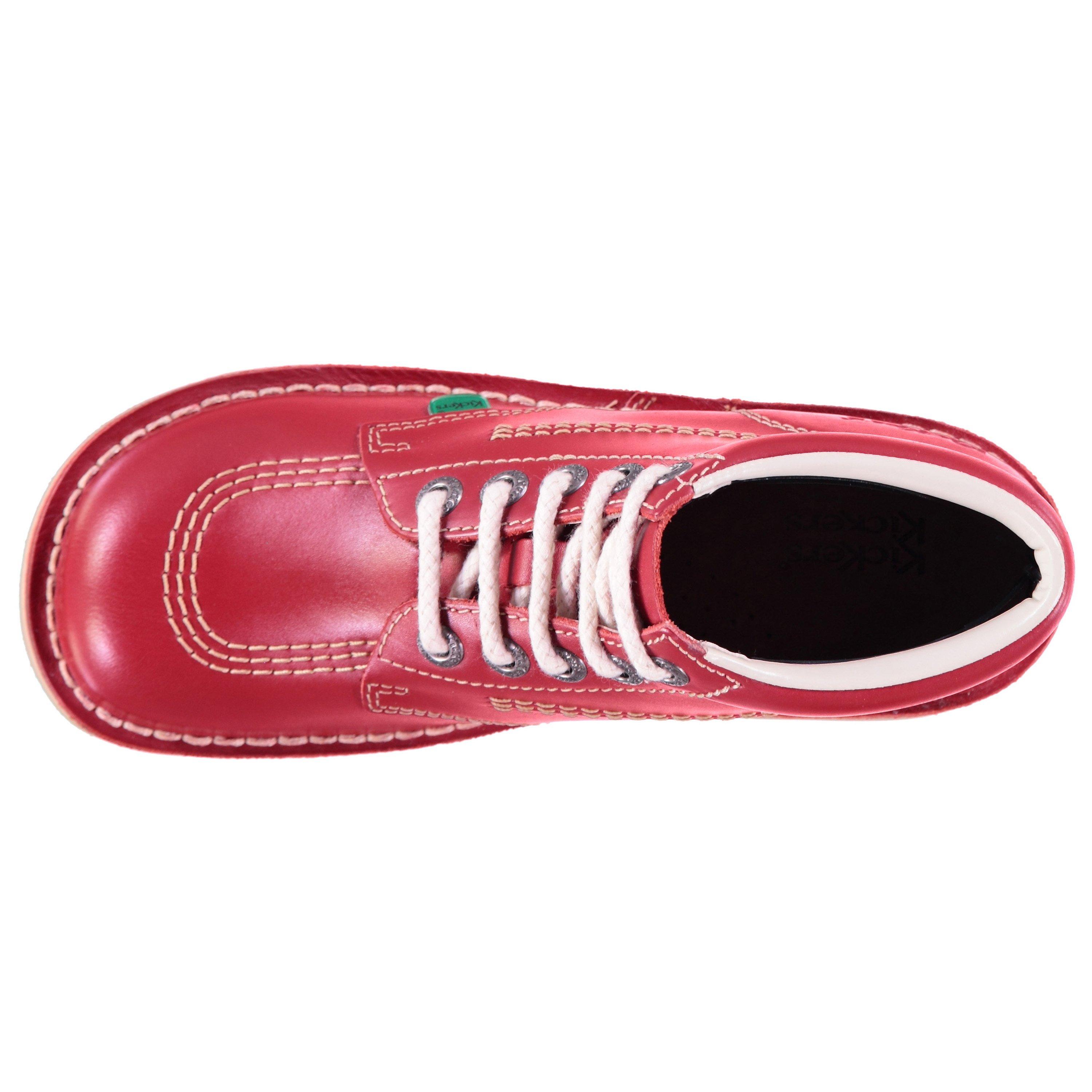 Red - Kickers - Kick Hi Boots - 3