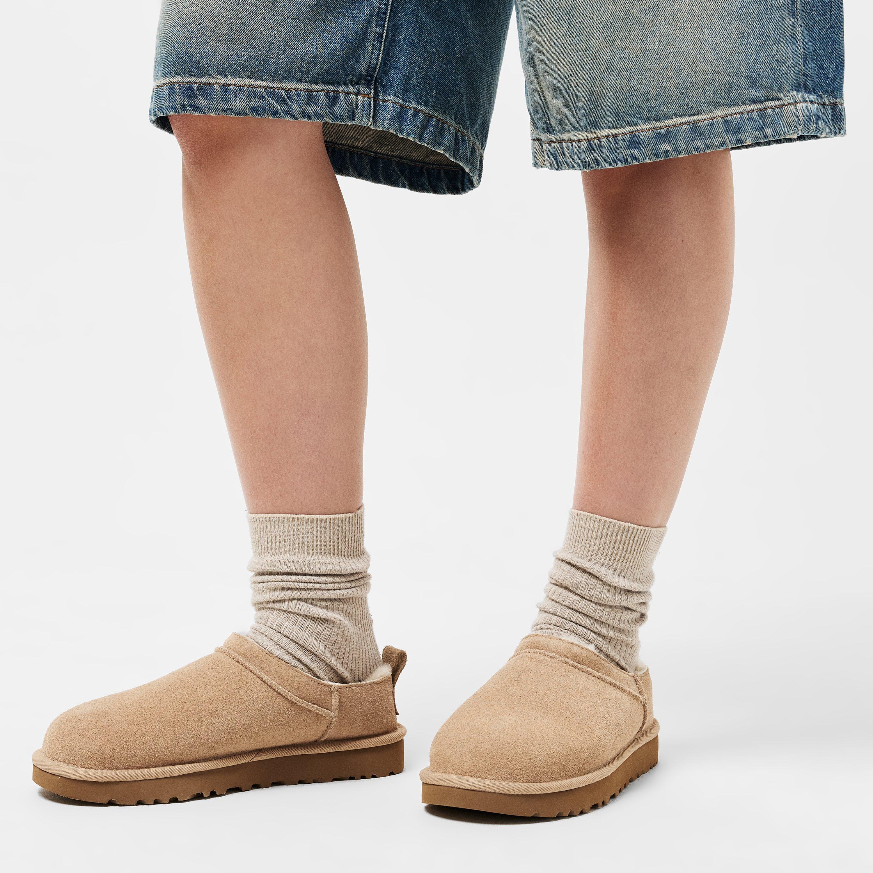 Sand - Ugg - Women's Classic Micro Suede Sheepskin Boot - 3