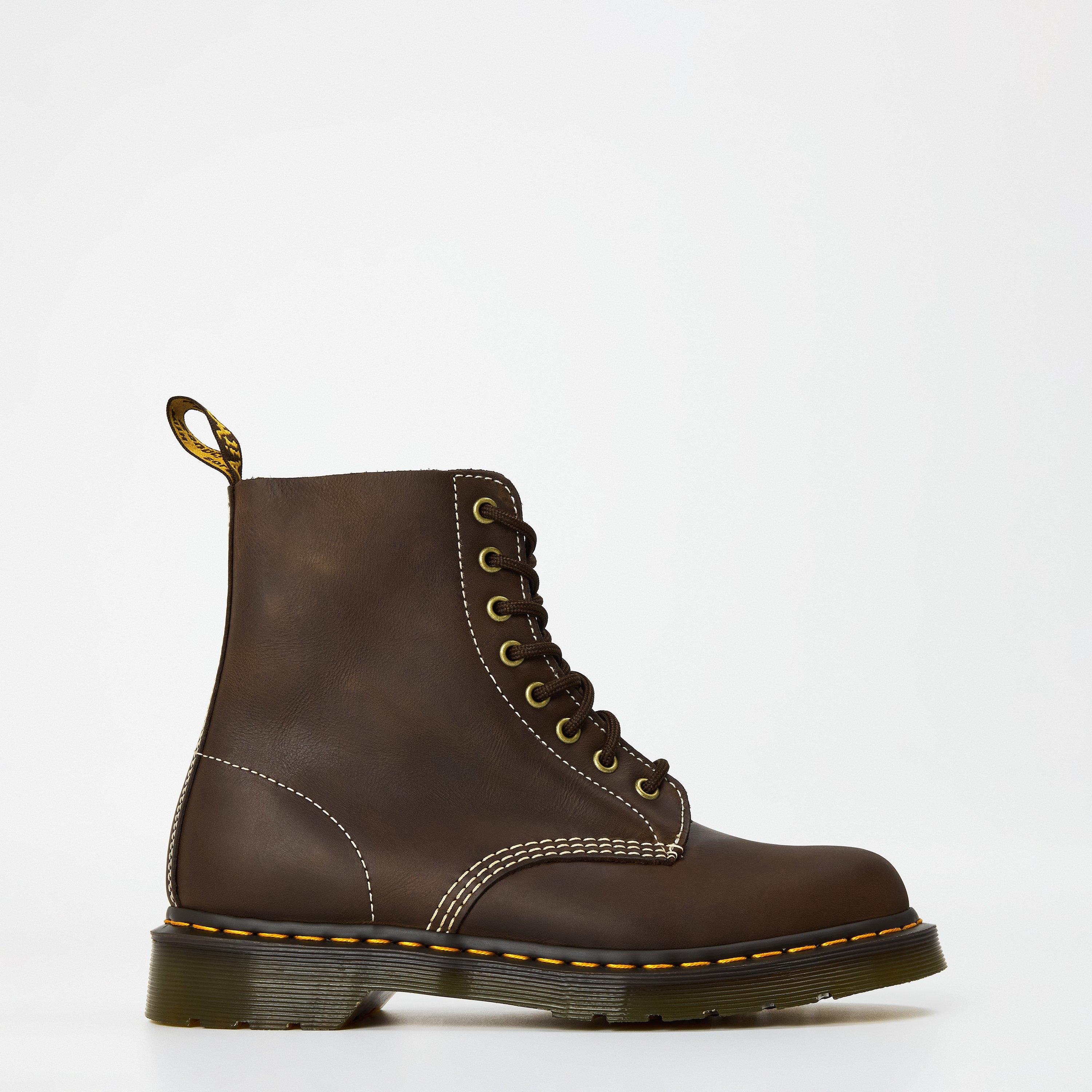 Brown Wyoming - Dr Martens - 1460 Soft Leather Boot - 1