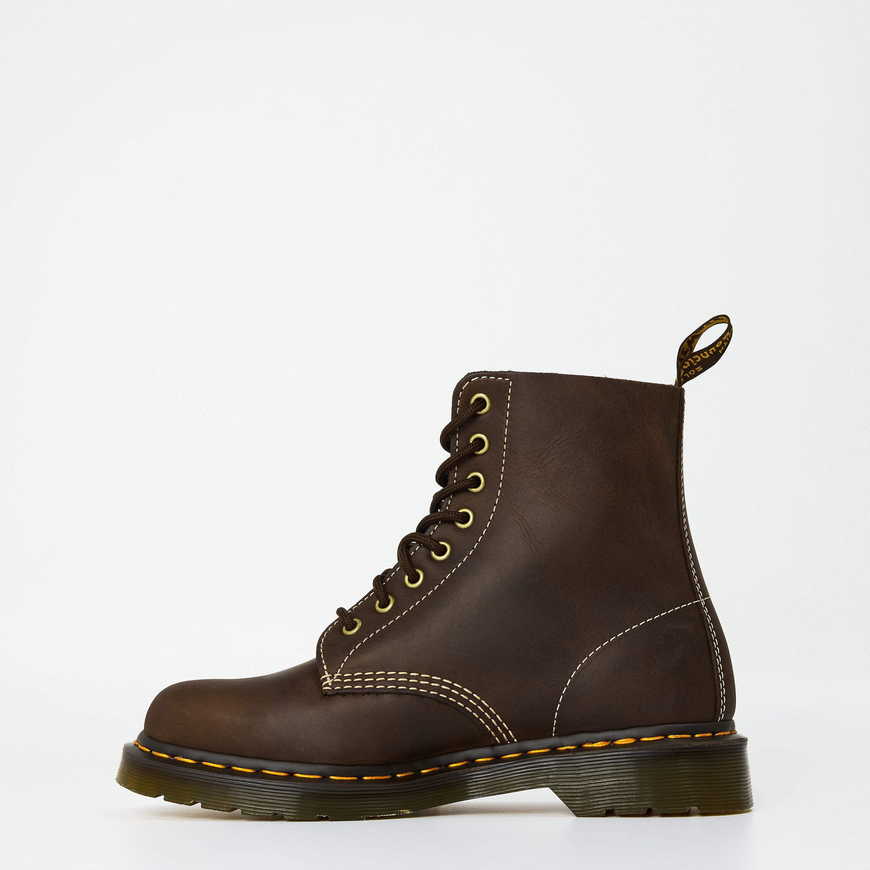 Brown Wyoming - Dr Martens - 1460 Soft Leather Boot - 2
