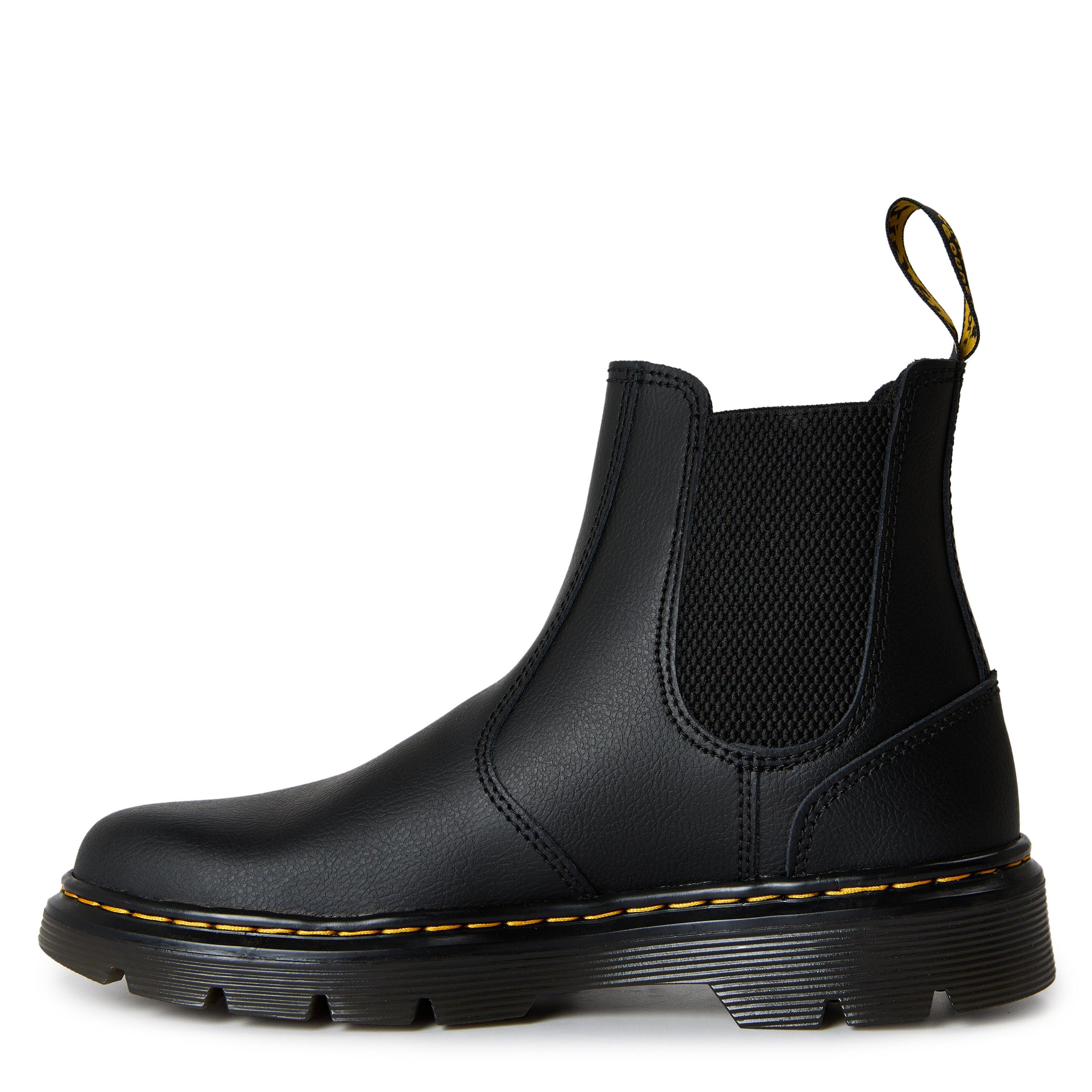 Black Athena - Dr Martens - Women's Aprile Leather Chelsea Boots - 2