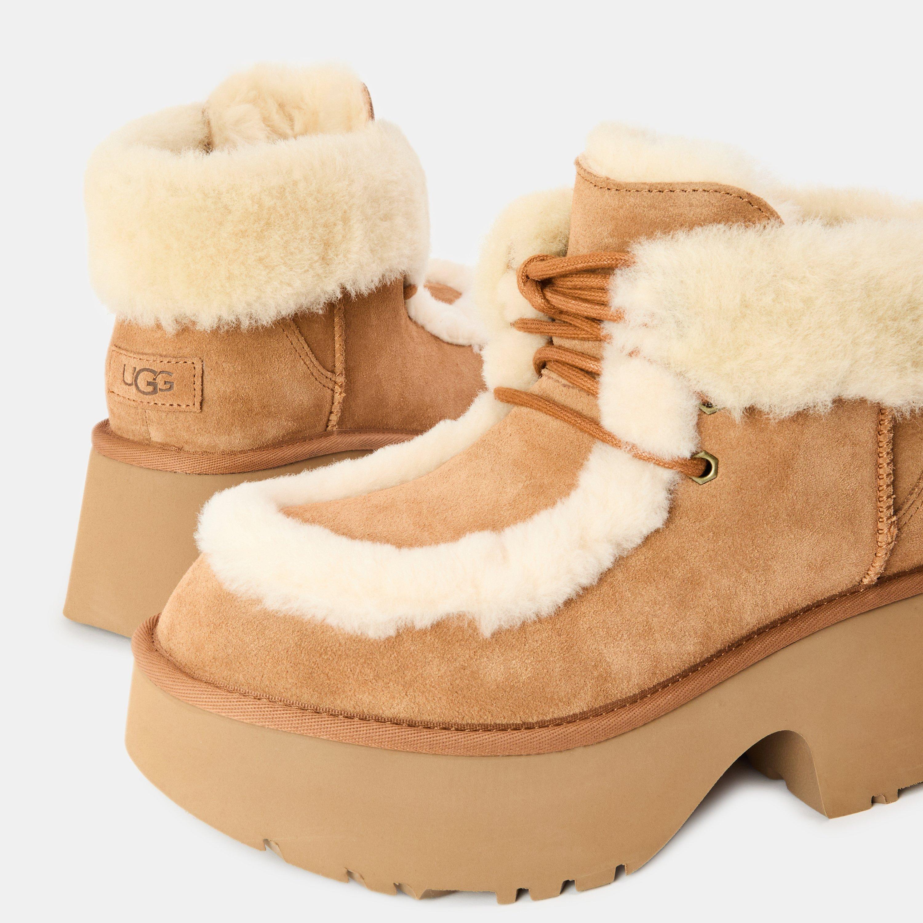 Chestnut - Ugg - Women's Esme Snug Boots - 4