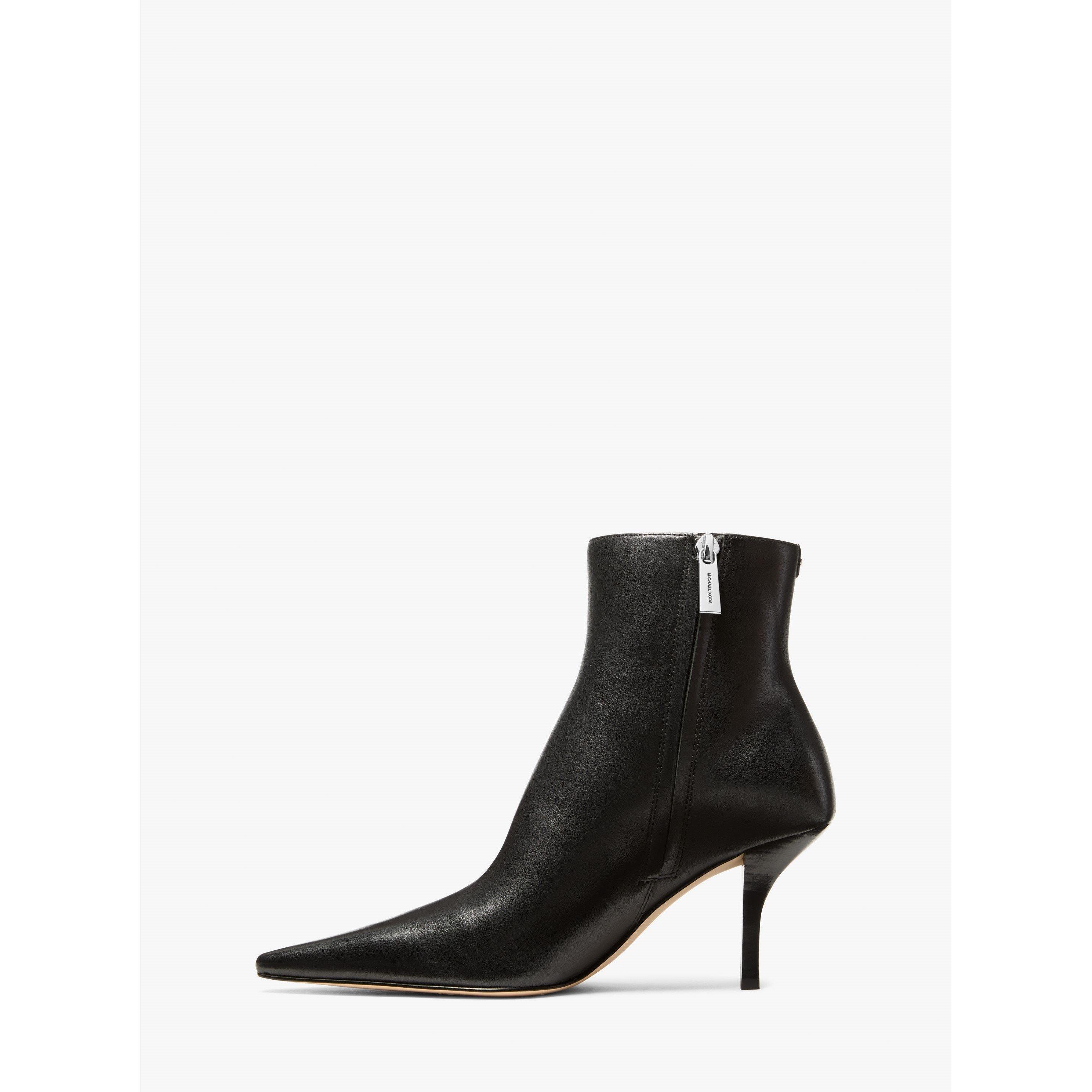 Black Leather - MICHAEL Michael Kors - MMK Selina Bootie Ld54 - 3