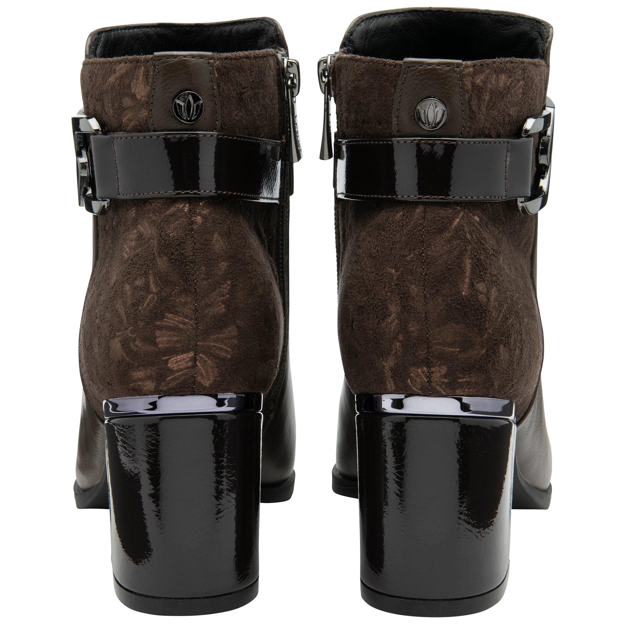 Bruin - Lotus Shoes - Adelaide Heeled Ankle Boots - 3