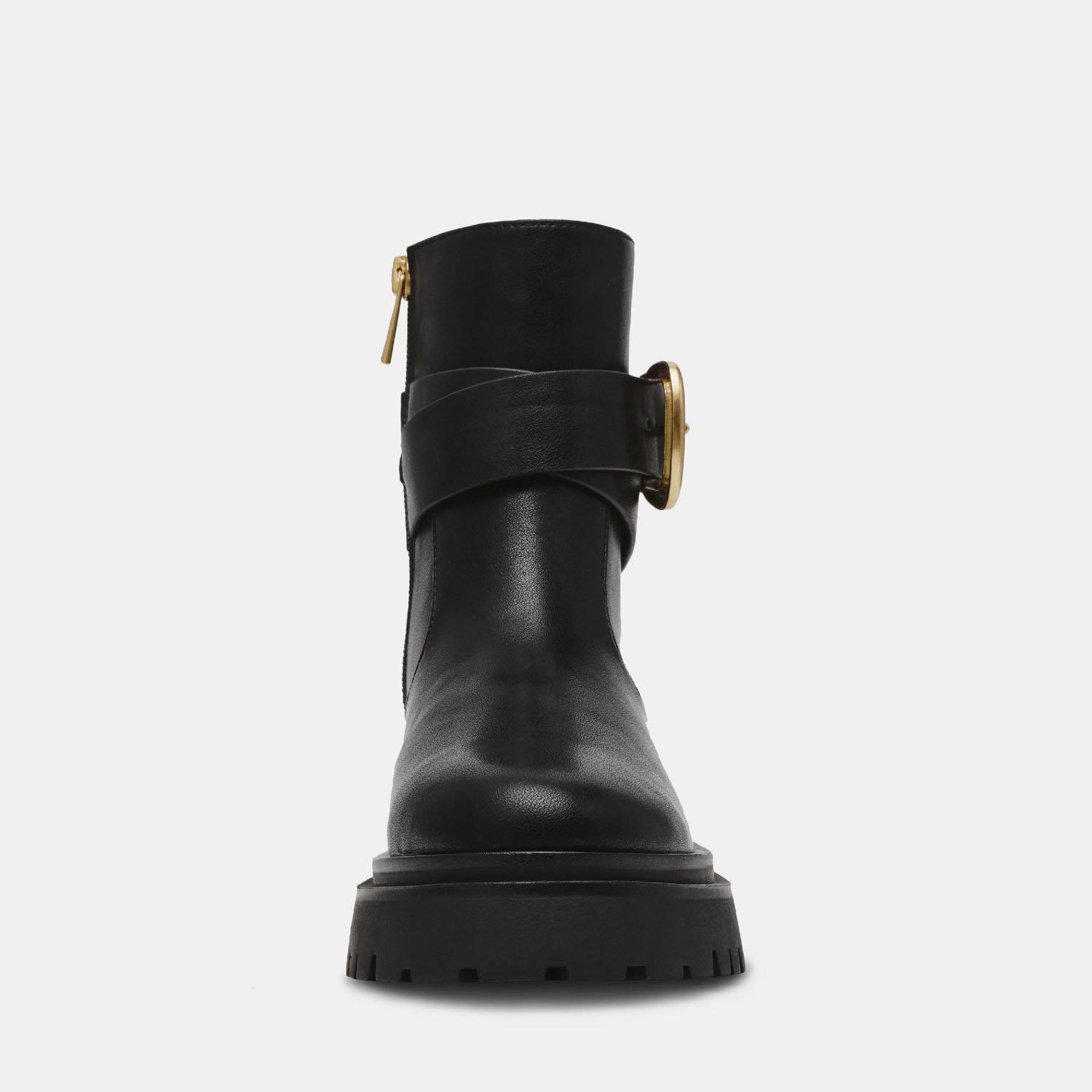 Blk Leather - Steve Madden - Madden Lexs Boot Ld99 - 4