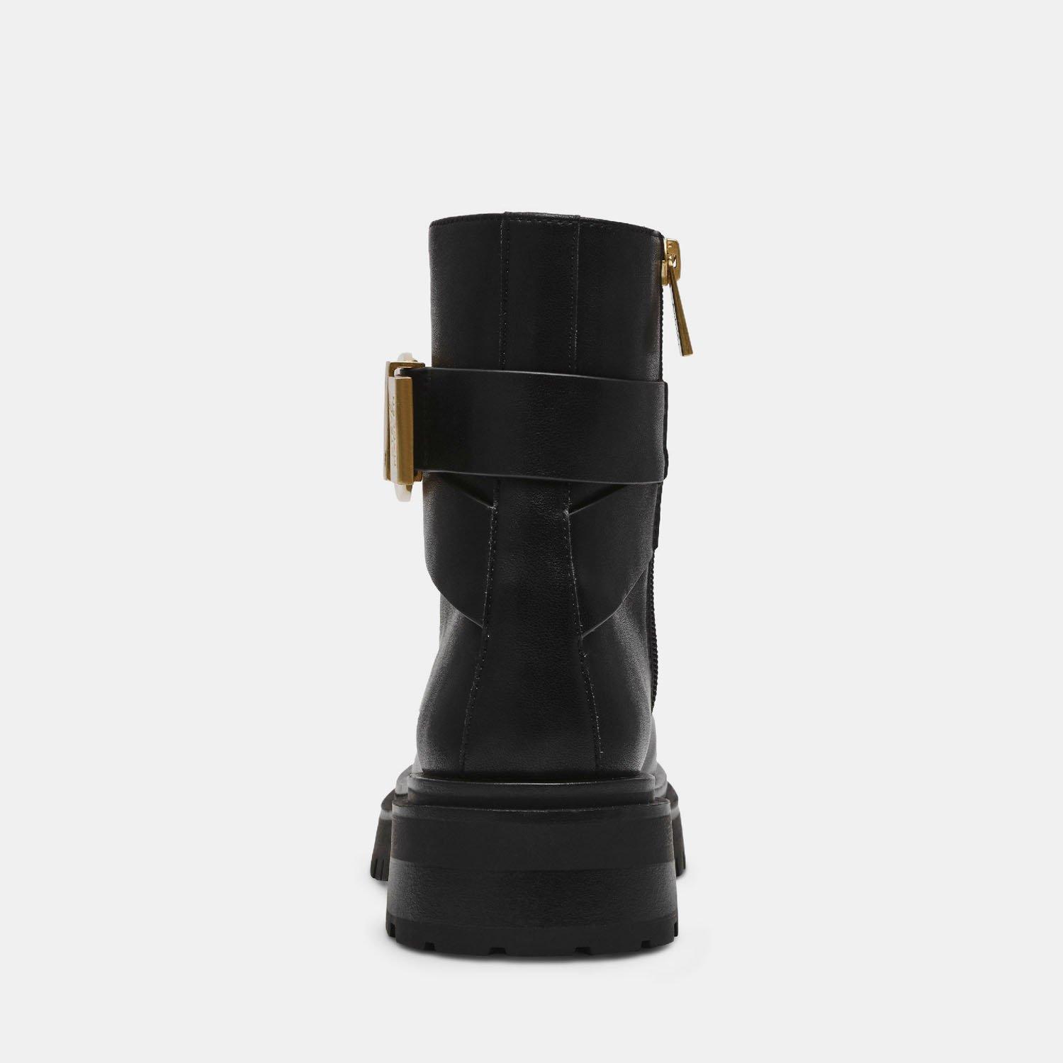 Blk Leather - Steve Madden - Madden Lexs Boot Ld99 - 5