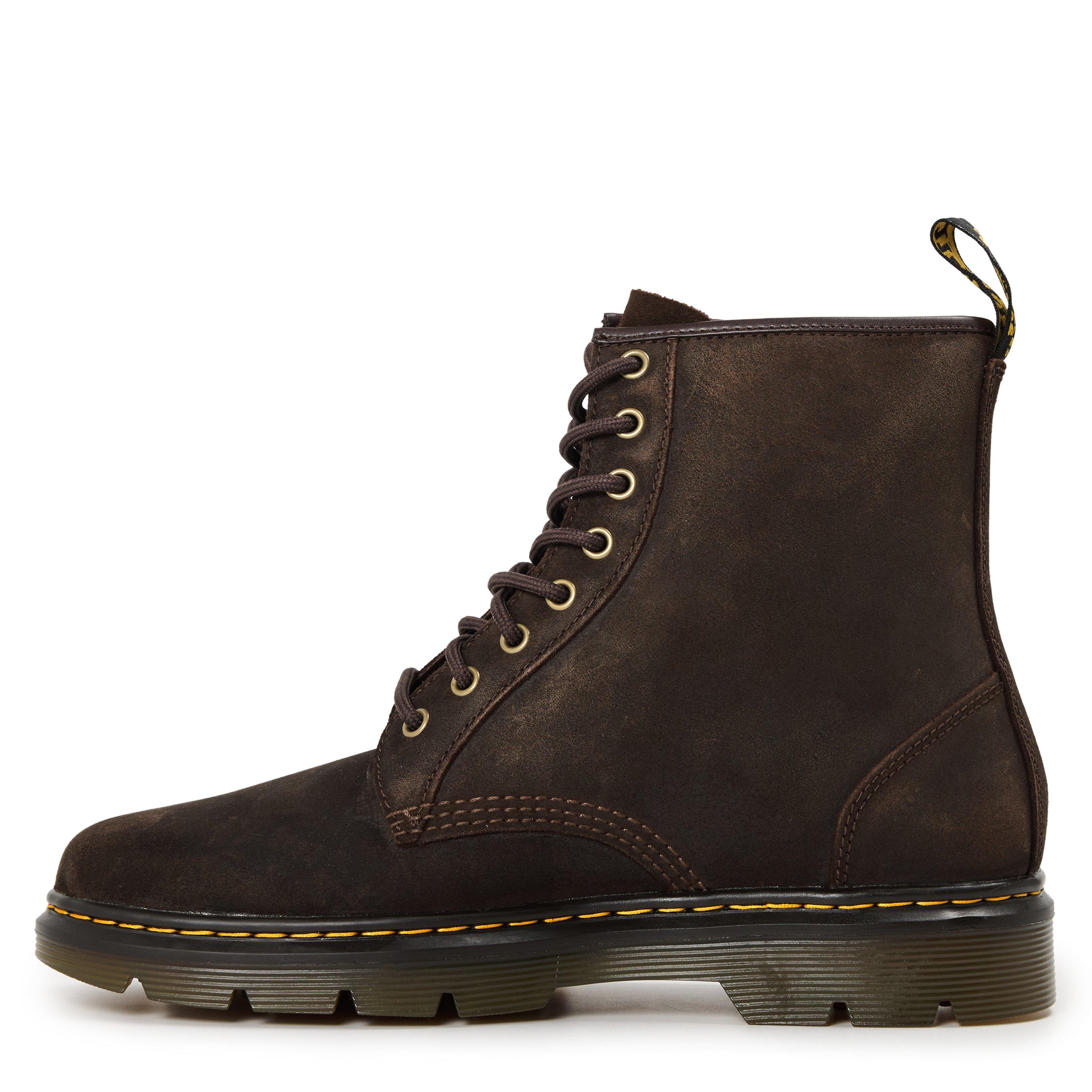 Drk Brown Cedar - Dr Martens - Aprile 8 Eye Boot - 2
