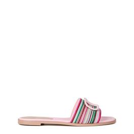 Valentino Garavani Vlogo Signature Flat Sandals