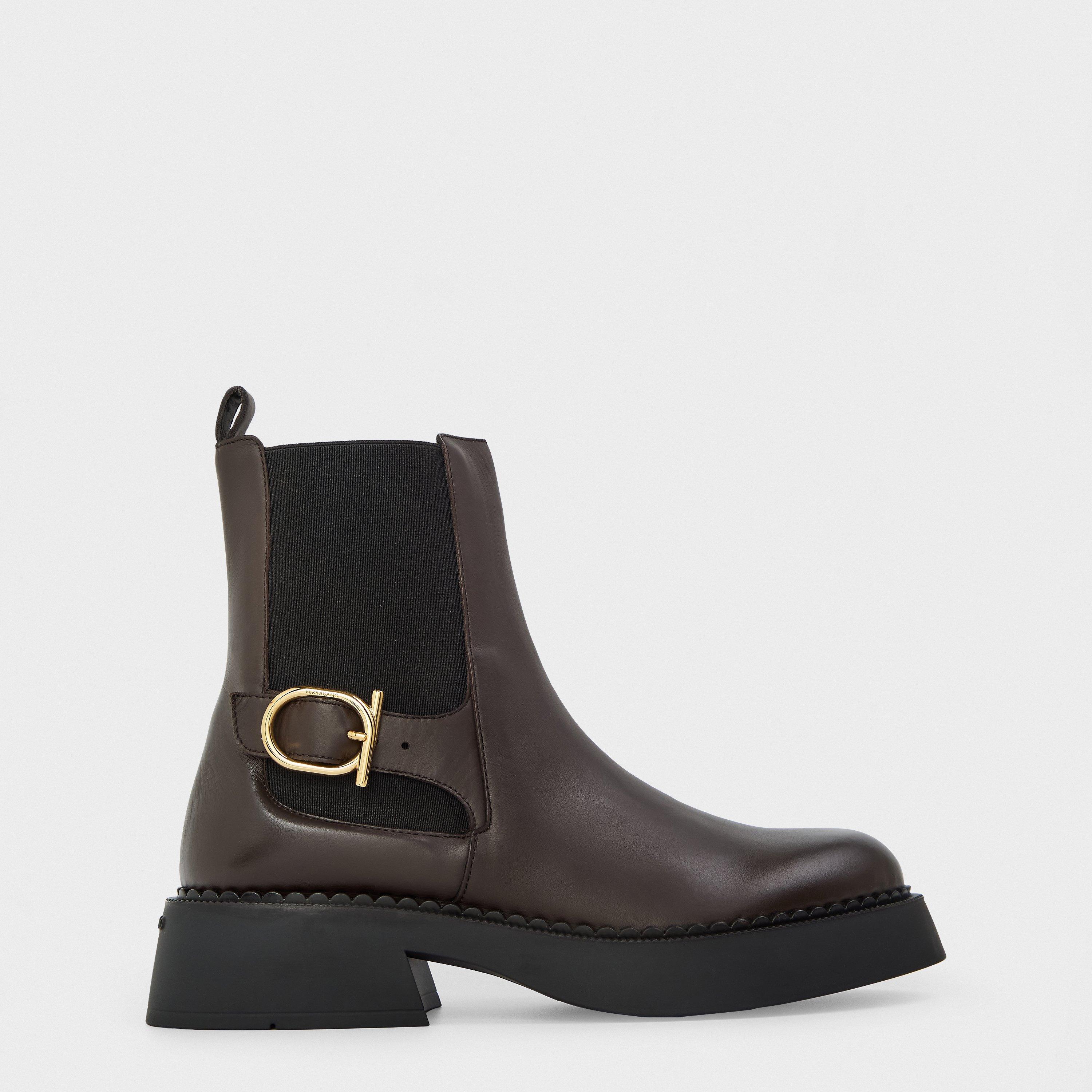 T Moro - Ferragamo - Women's Heeled Ankle Boots - 1