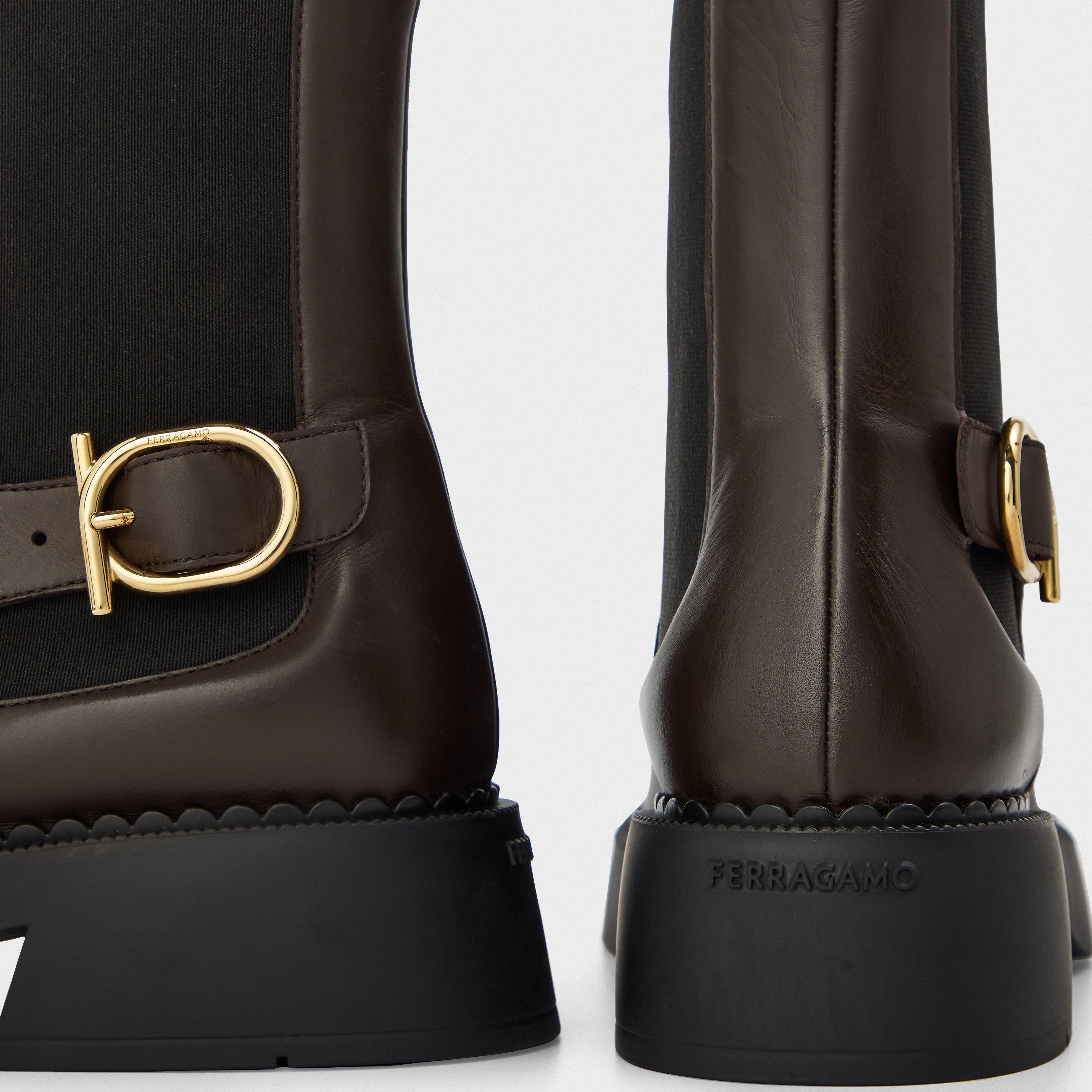 T Moro - Ferragamo - Women's Heeled Ankle Boots - 4