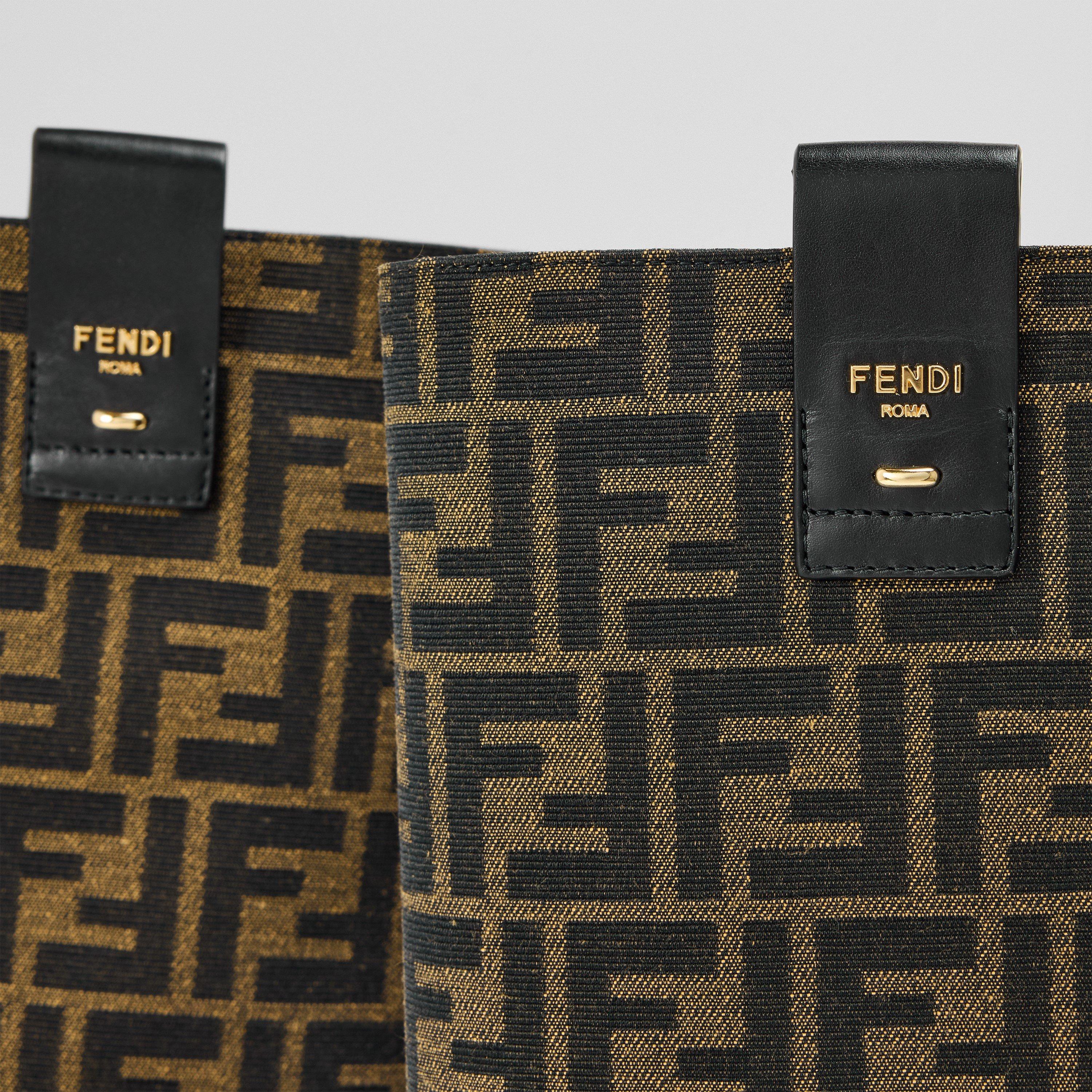 Nero/Tabacco - Fendi - Women's Knee High Boots - 4