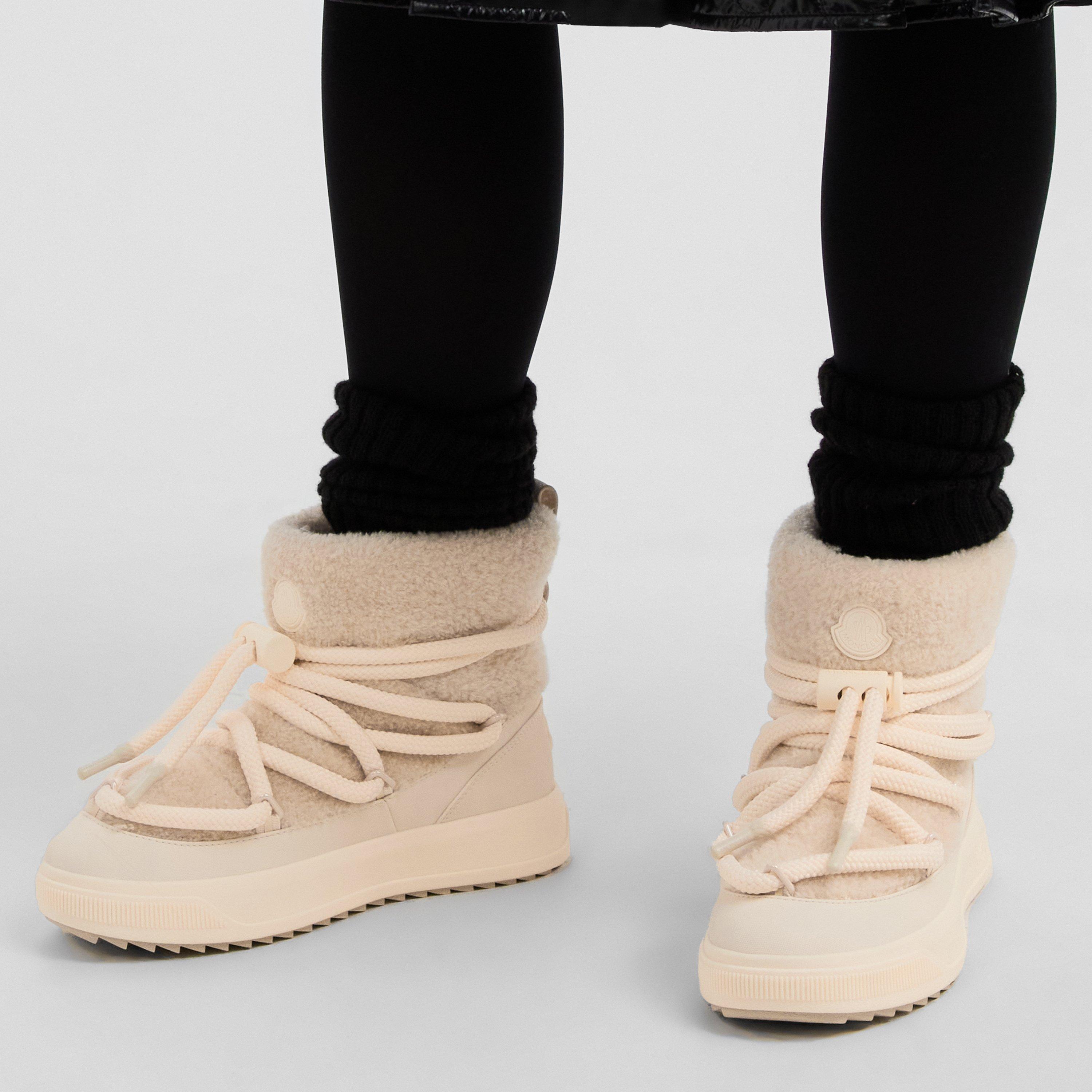 Beige 21I - Moncler - Women's Snow Snug Boots - 3