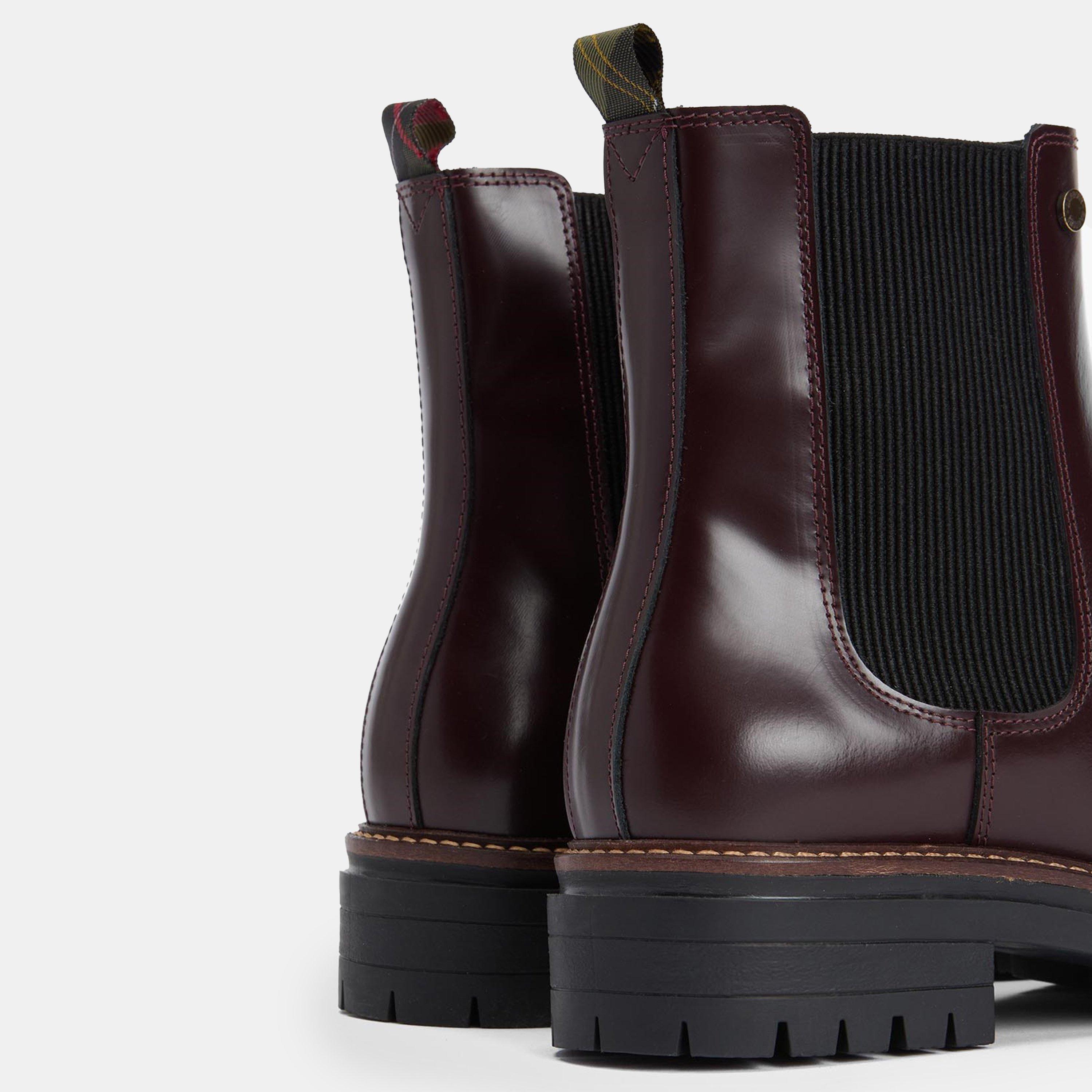 Cherry Glace - Barbour - Marla Chelsea Boots - 4