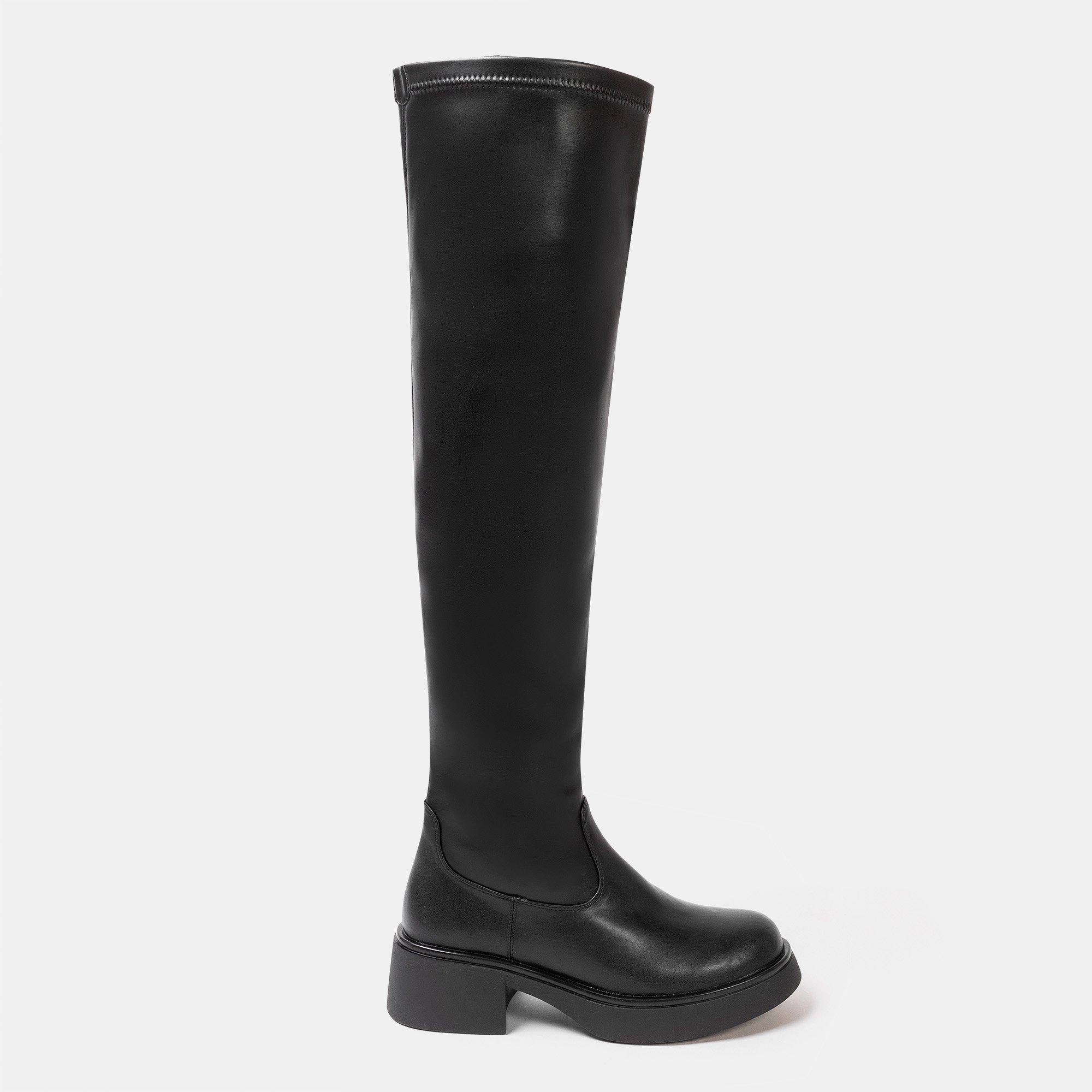 Miso Women's Over The Knee Boots - Black - 5 (38)