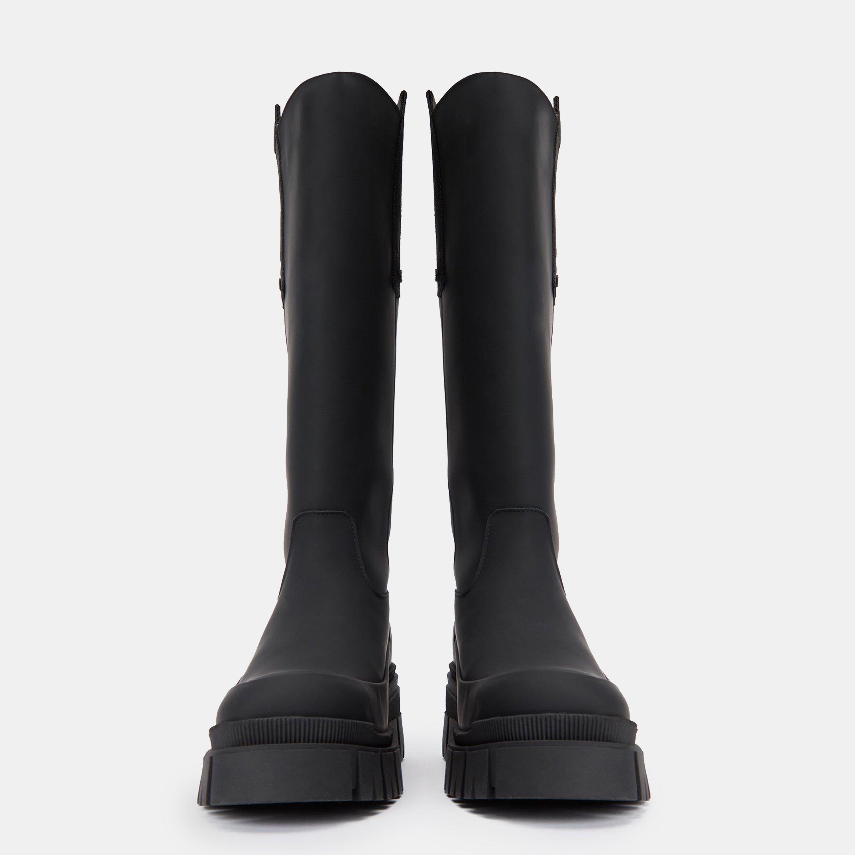 Black - Barbour - Women's Saidie Tall Knee High Boots - 3
