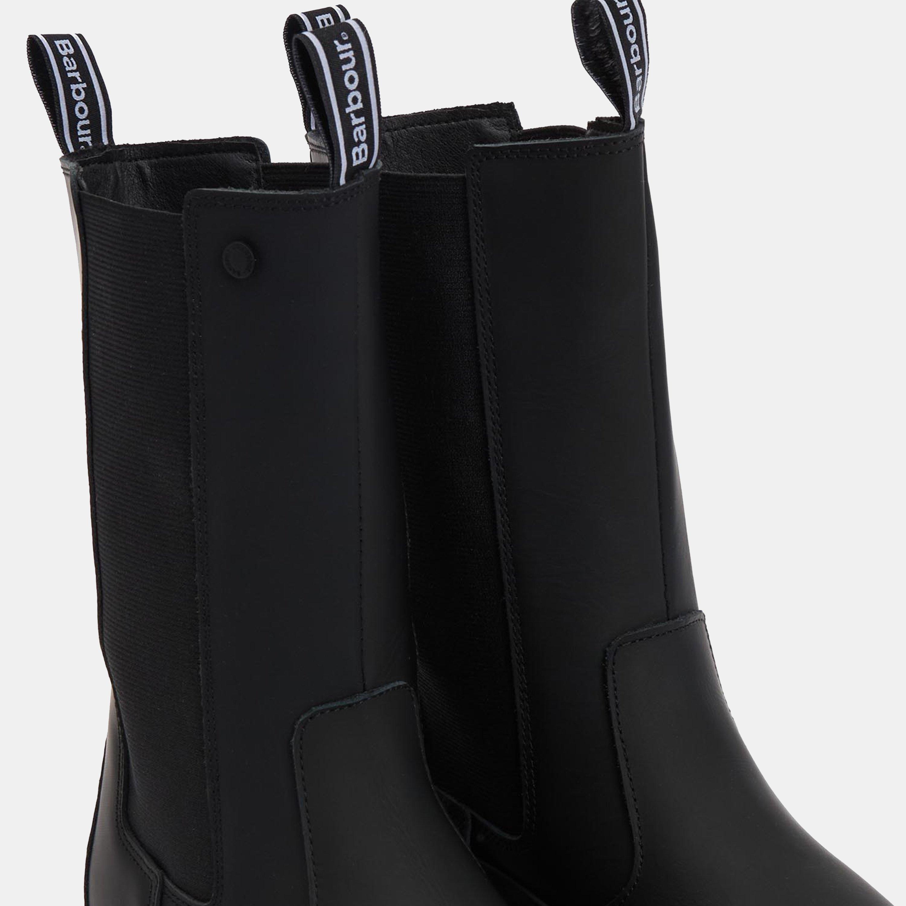 Black - Barbour - Women's Sidneigh Chelsea Boots - 4