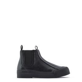 Emporio Armani Leather Ankle Boots