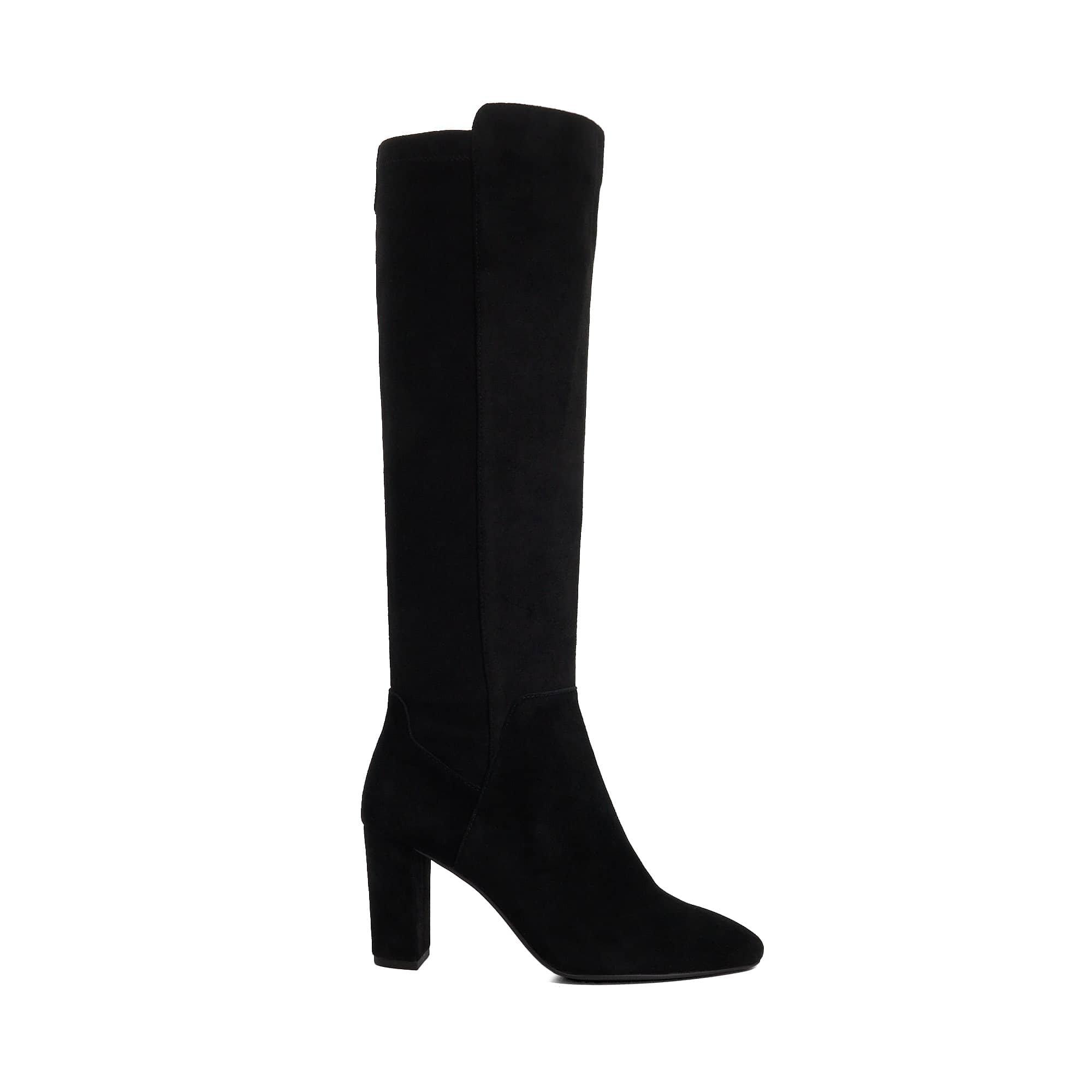 Schwarzer Stoff - Dune London - Women's Sirenaa Knee High Boots - 1