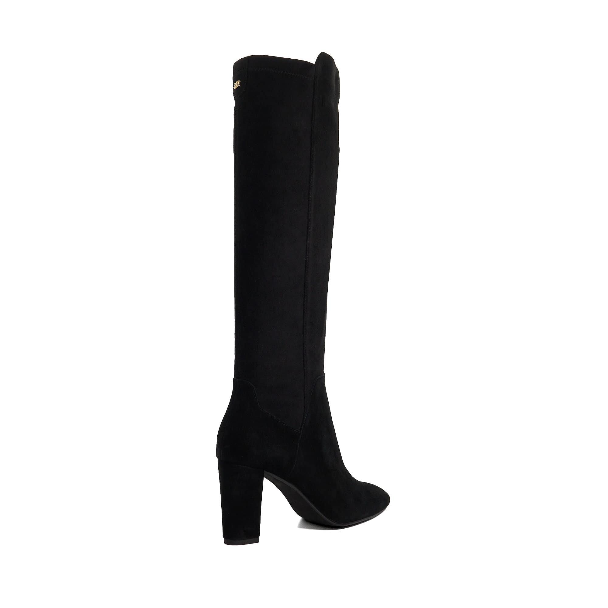 Black Fabric - Dune London - Women's Sirenaa Knee High Boots - 3