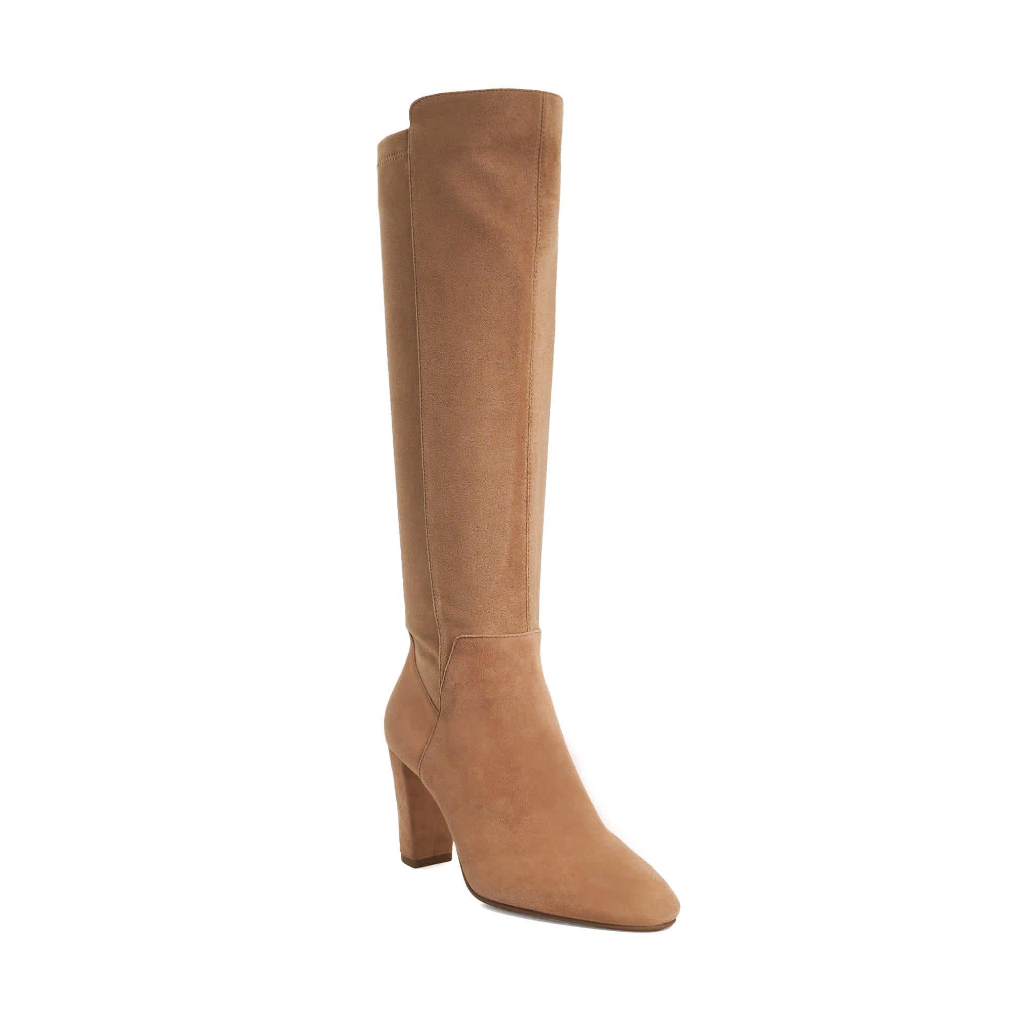 Camel Fabric - Dune London - Women's Sirenaa Knee High Boots - 2