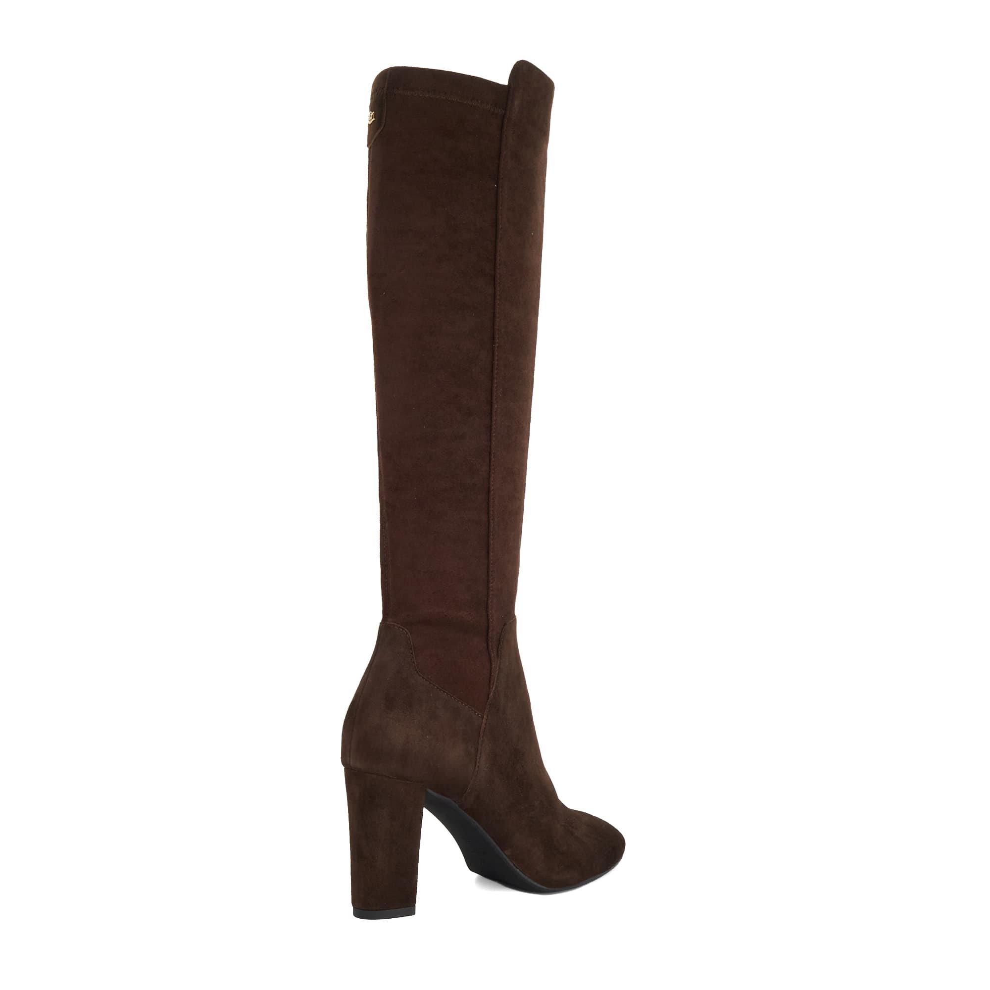 Bruin suède - Dune London - Women's Sirenaa Knee High Boots - 3
