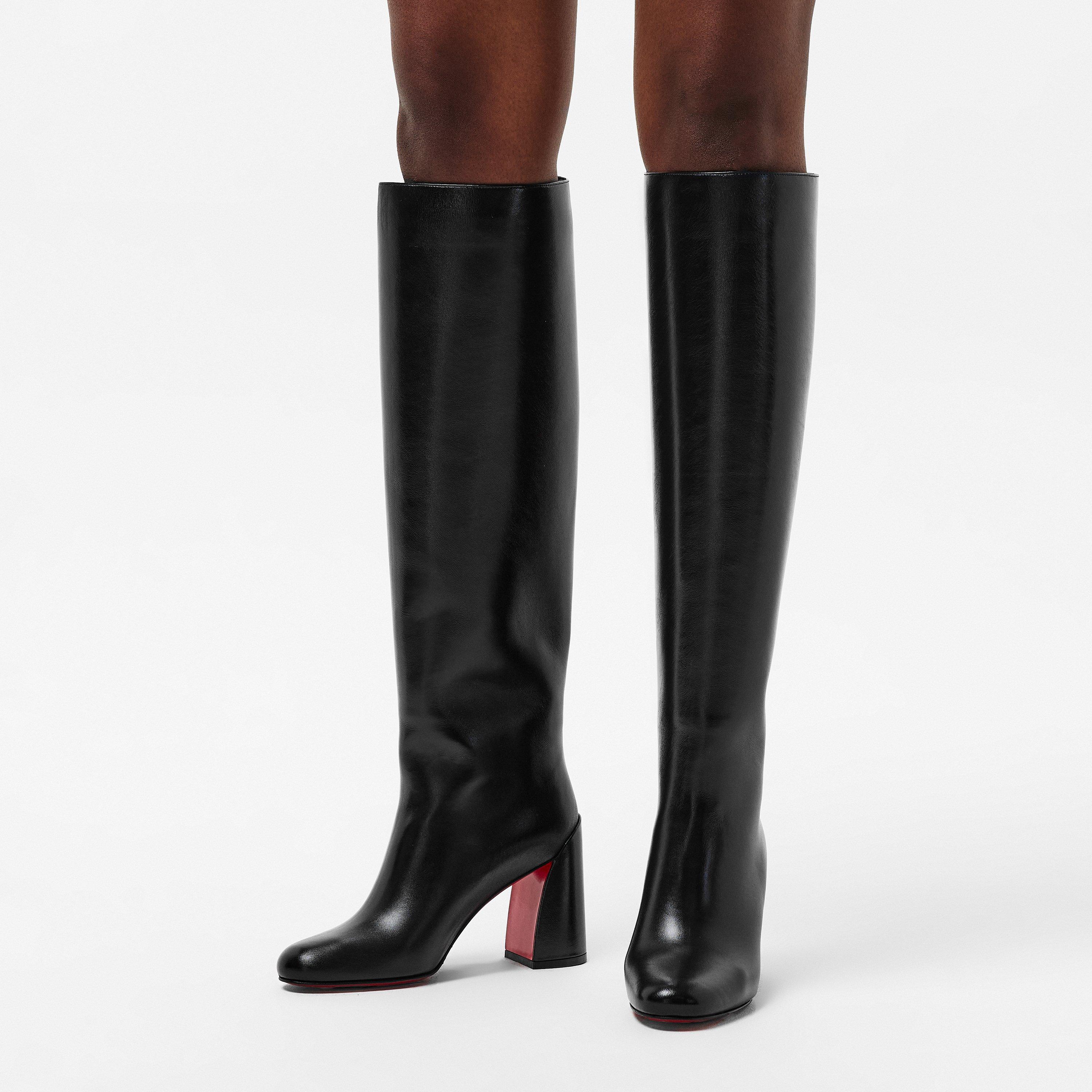 Black - Christian Louboutin - Women's Janitta Knee High Boots - 3