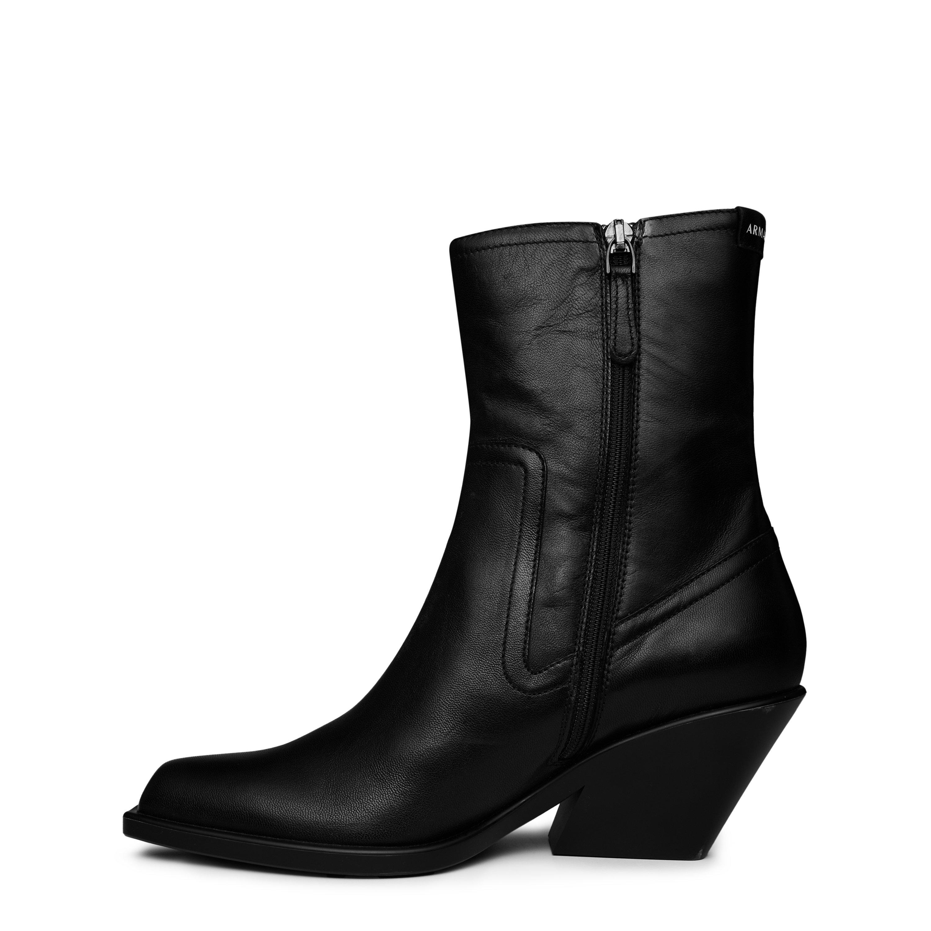 Armani Exchange | AX Tex Boot Ld99 | Heeled Ankle Boots | FRASERS