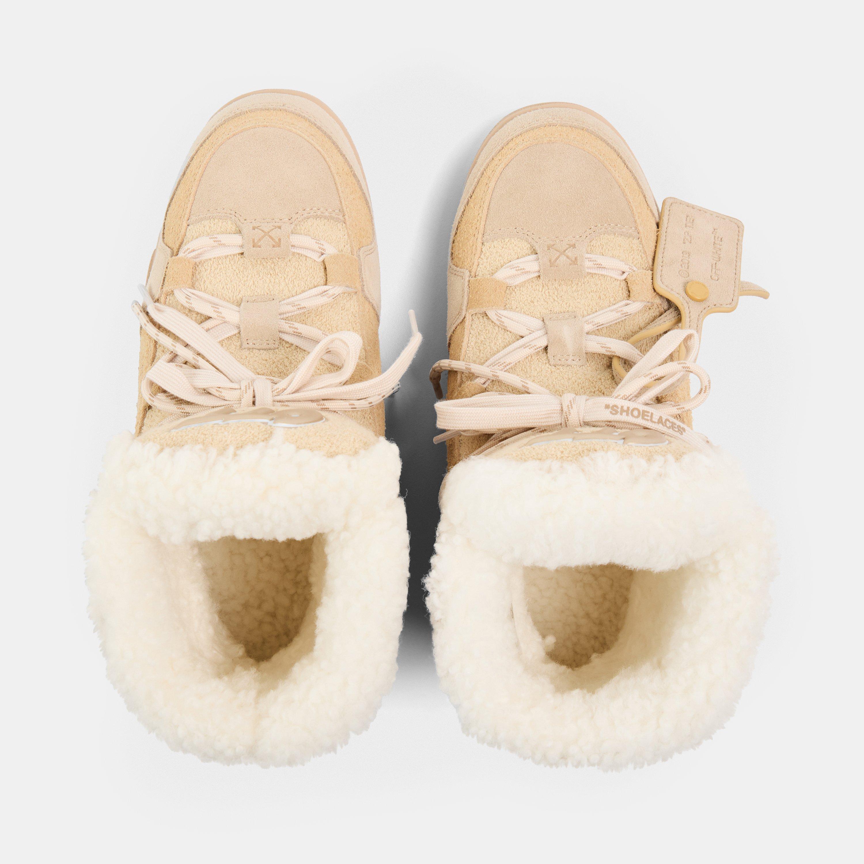 Dark Sand Oat - Off White - Off Winter Boot Ld54 - 4