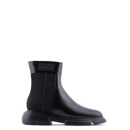 Emporio Armani Logo Ankle Boots