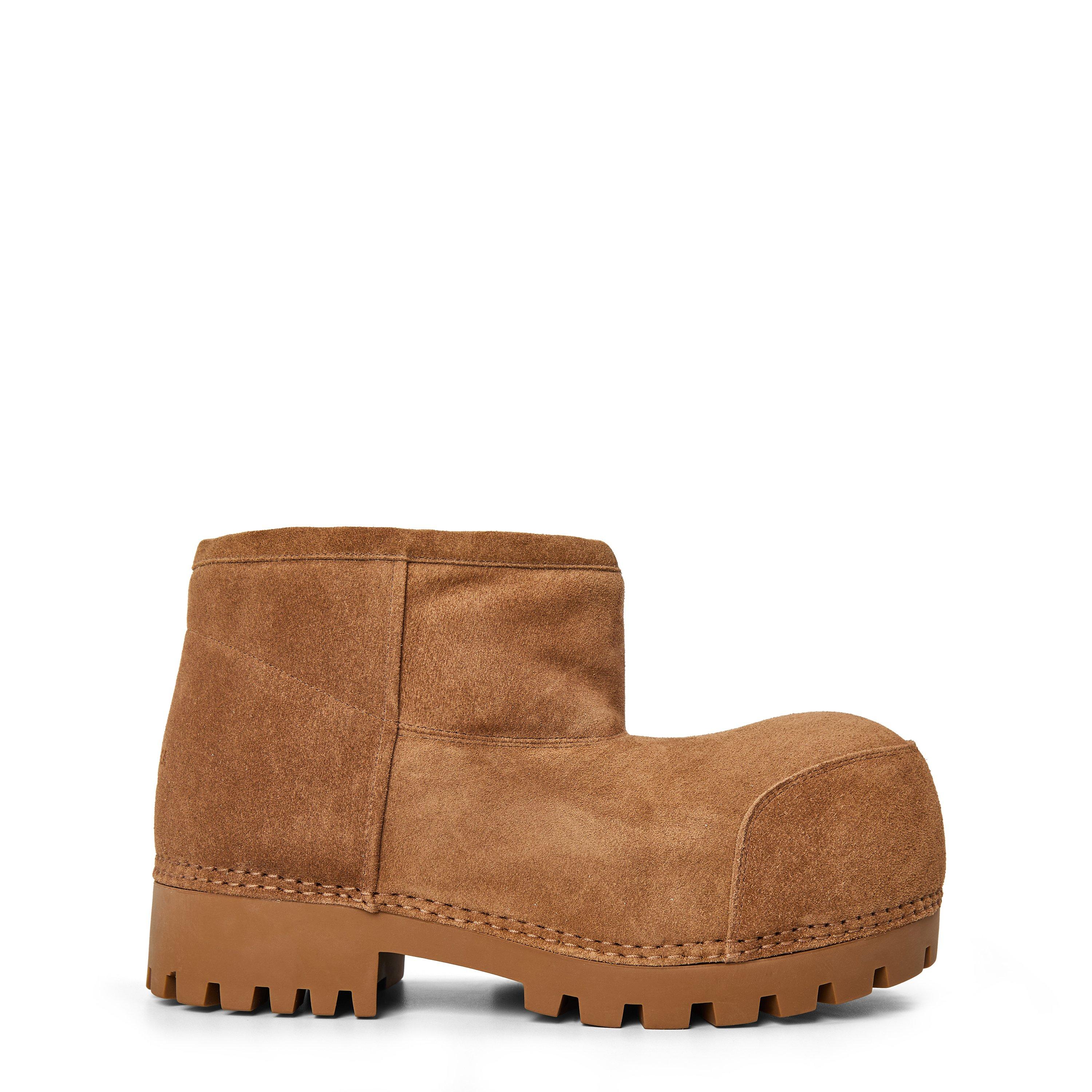 Brown - Balenciaga - Alaska Fur Boots - 1