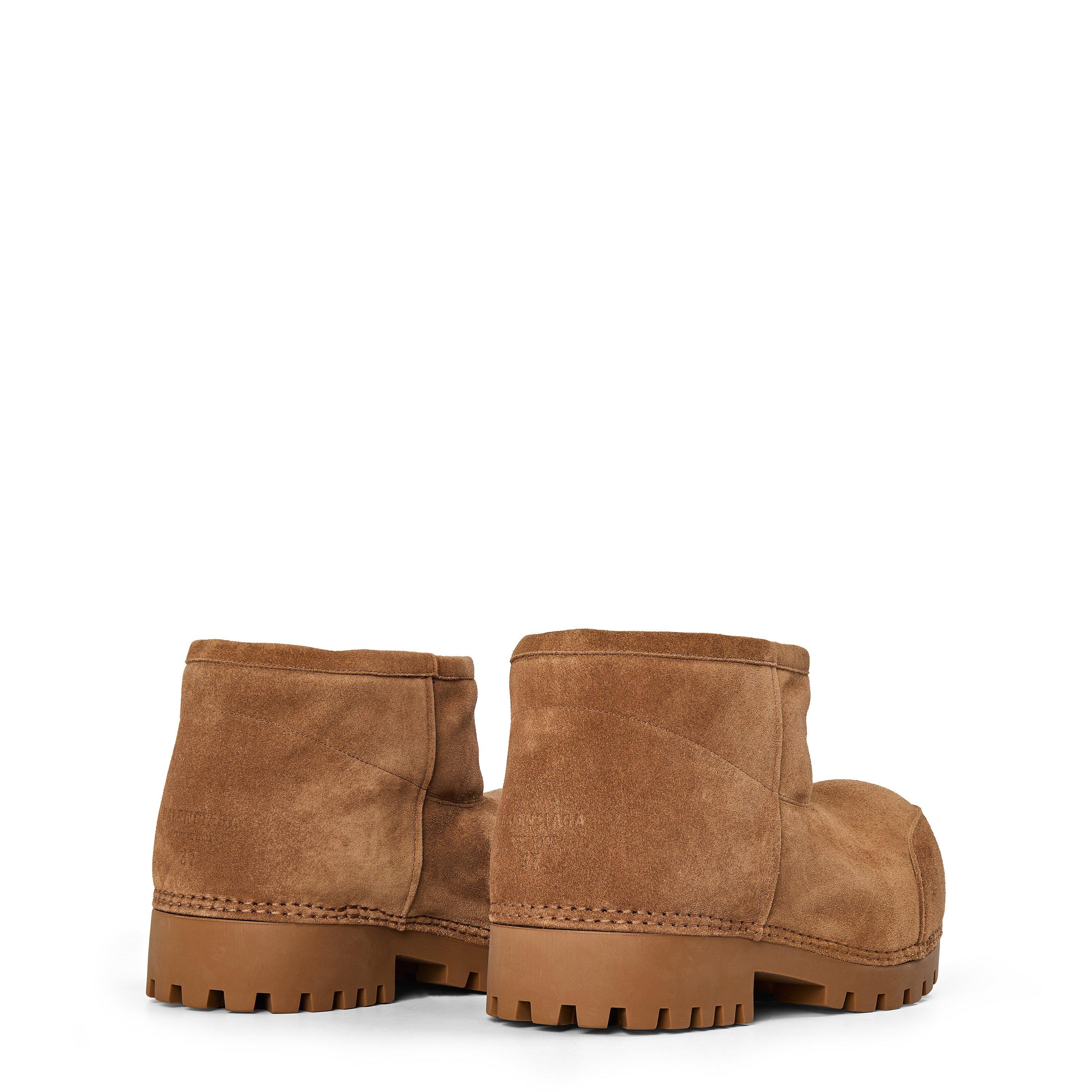 Brown - Balenciaga - Alaska Fur Boots - 4