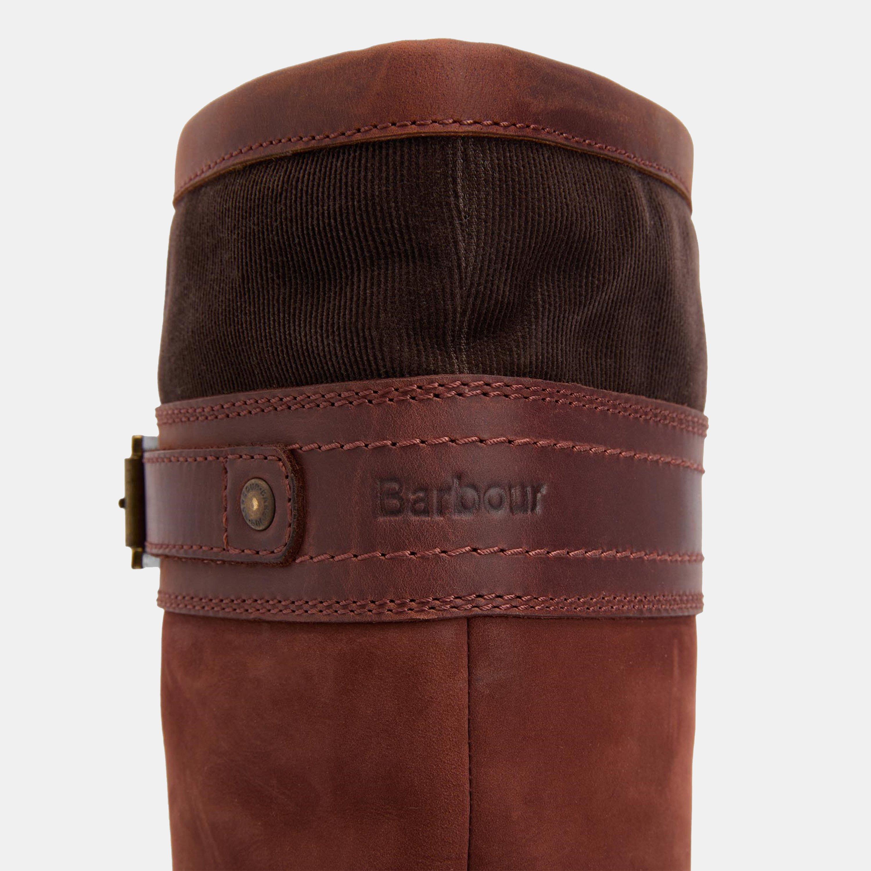 Mahogony/Choc - Barbour - Women's Beaconsfield Knee High Boots - 4