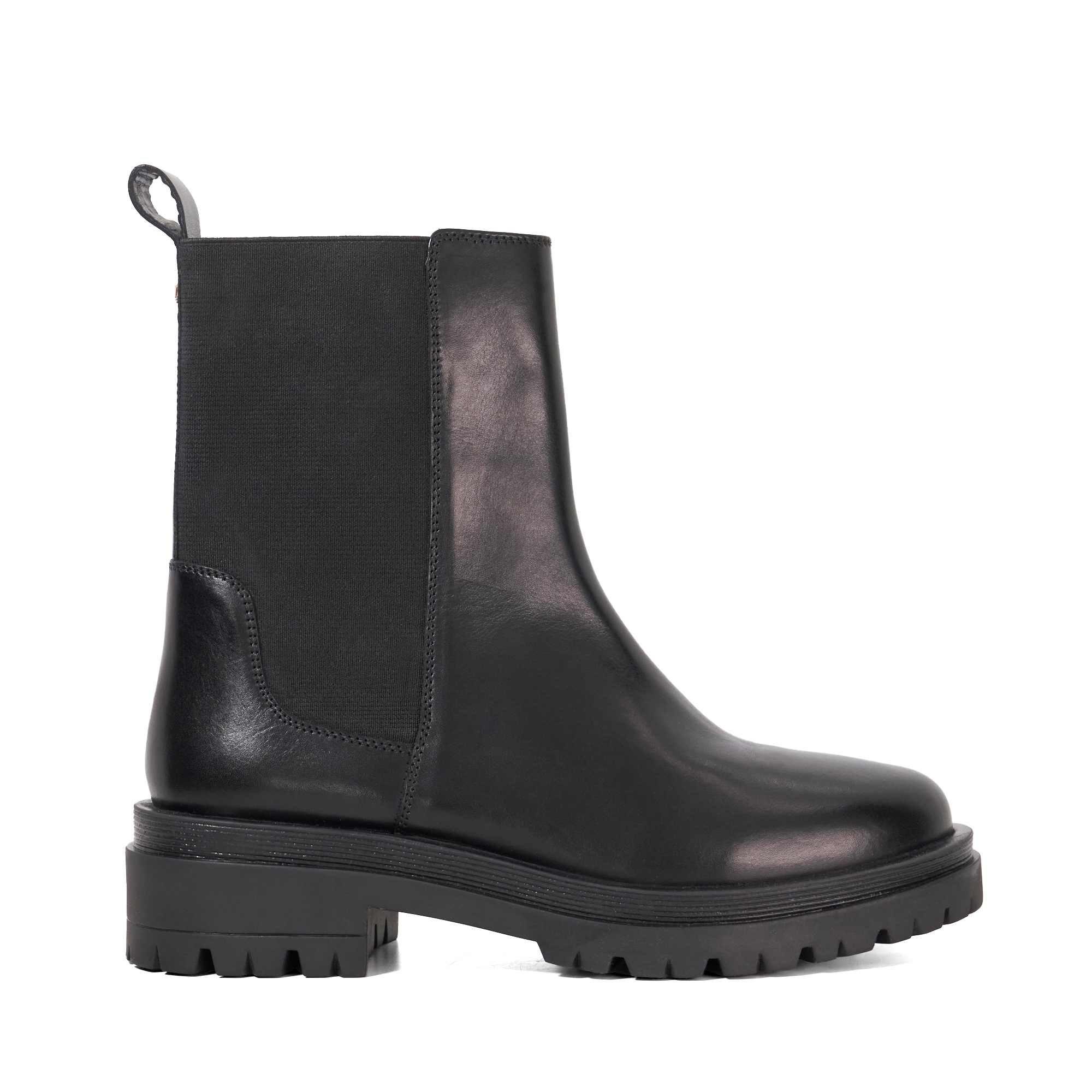 Dune London Women's Chelsea Boots - Black Leather - 8 (41)