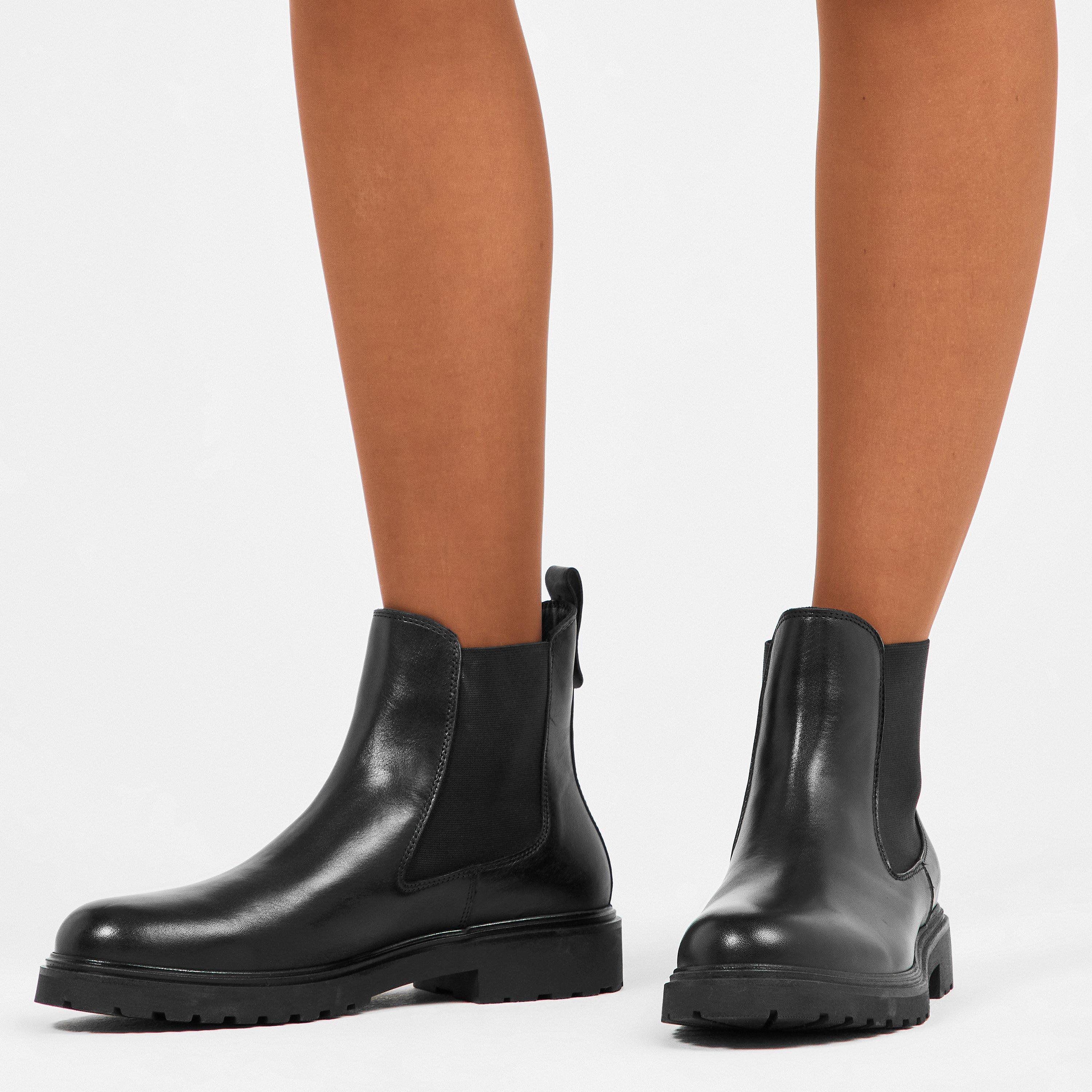Black - Tommy Hilfiger - Women's Chelsea Boots - 3