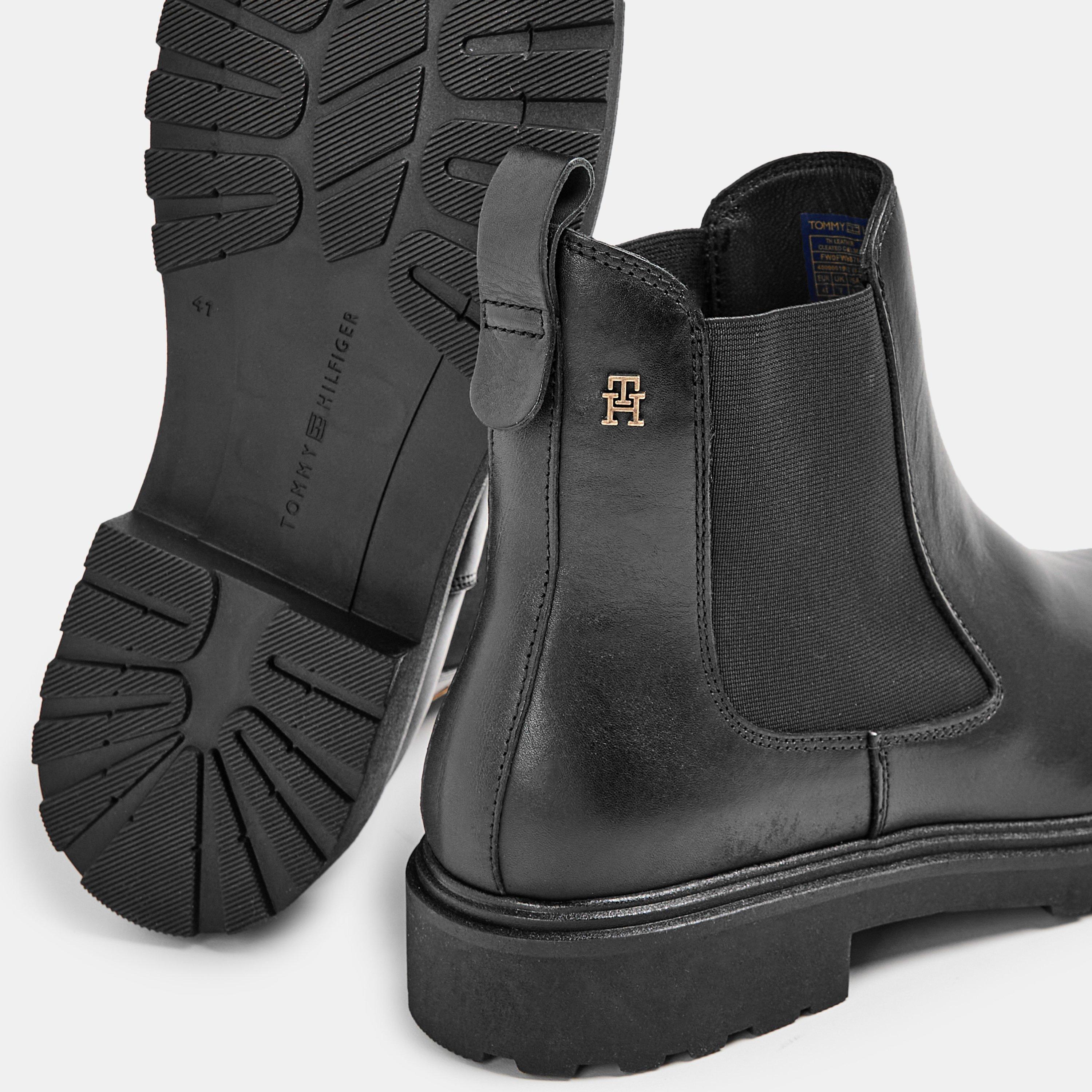 Black - Tommy Hilfiger - Women's Chelsea Boots - 4