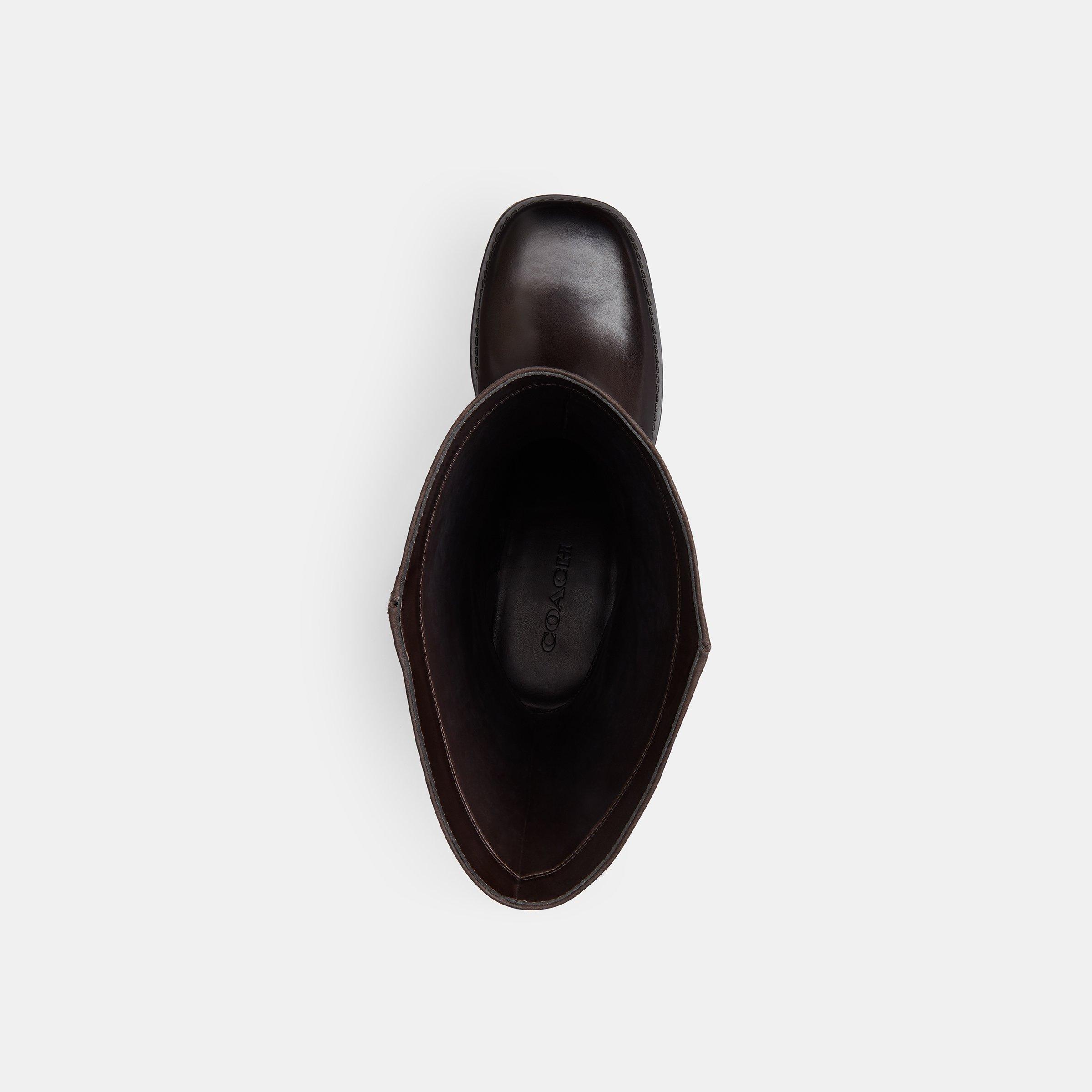 Chocolate - Coach - Coach Sig Boot Ld64 - 2