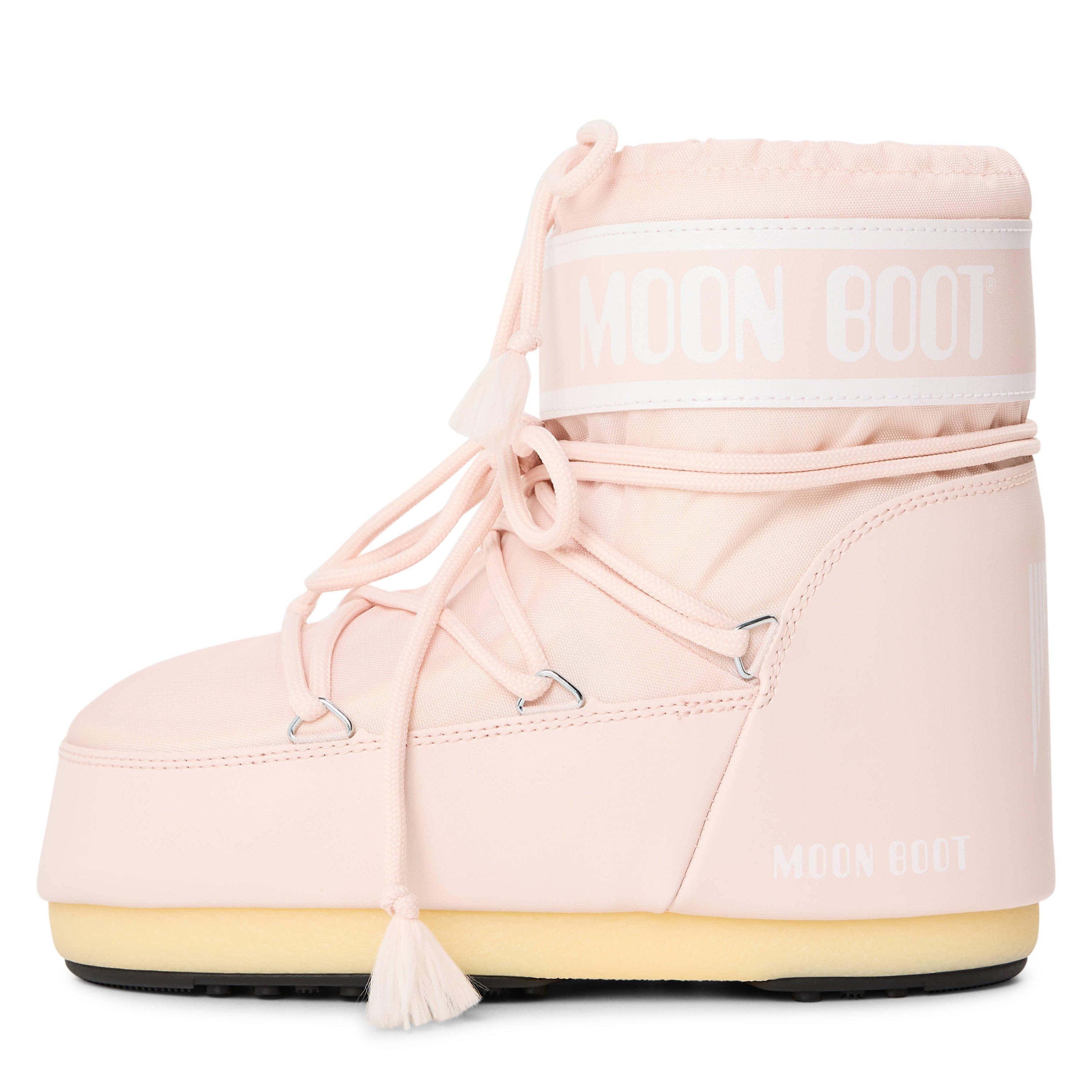 Dusty Pink - Moon Boot - Icon Low Nylon Boots - 2