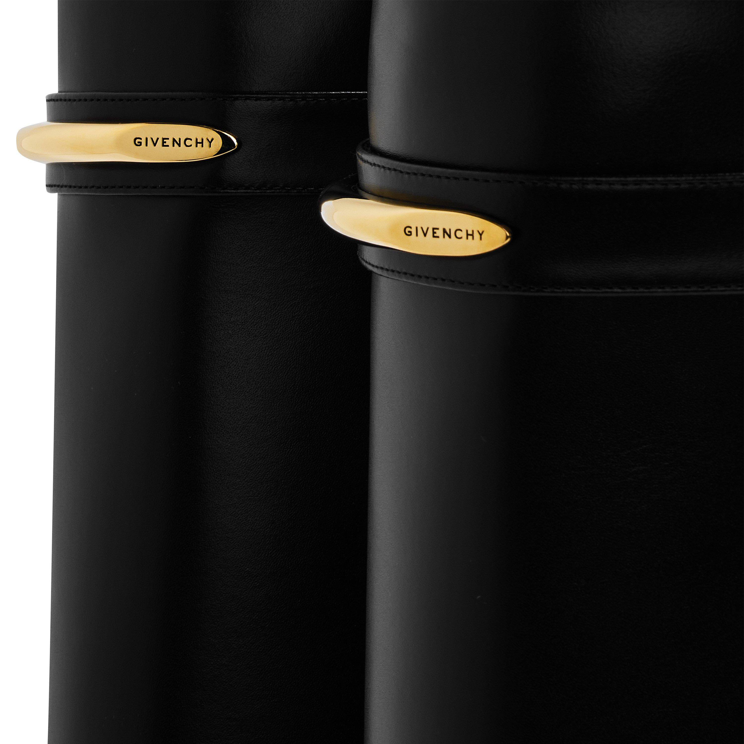 Black - GIVENCHY - Women's Shark Boot Knee High Boots - 3