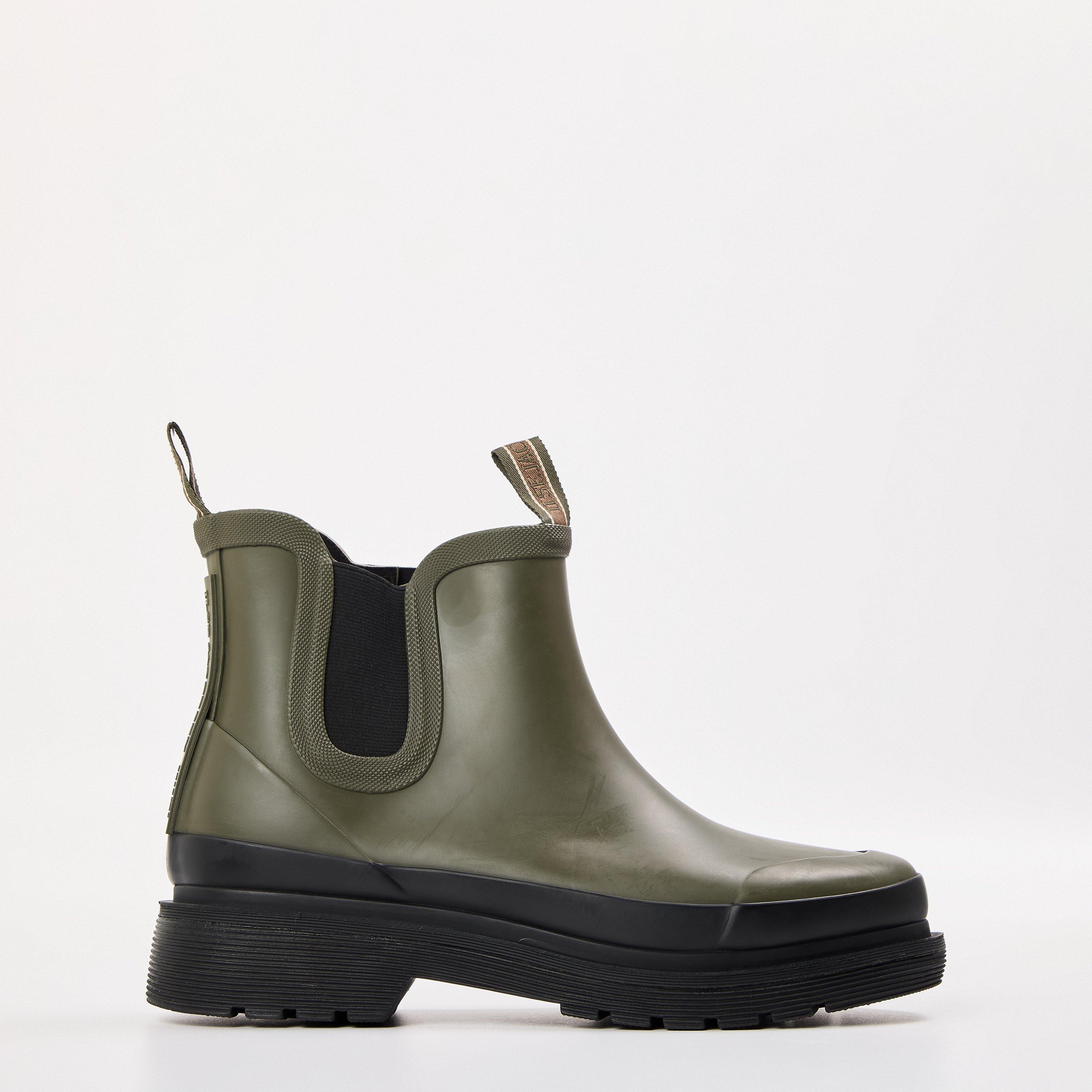 Ilse Jacobsen Women's Green Chelsea Boots - 8 (41)