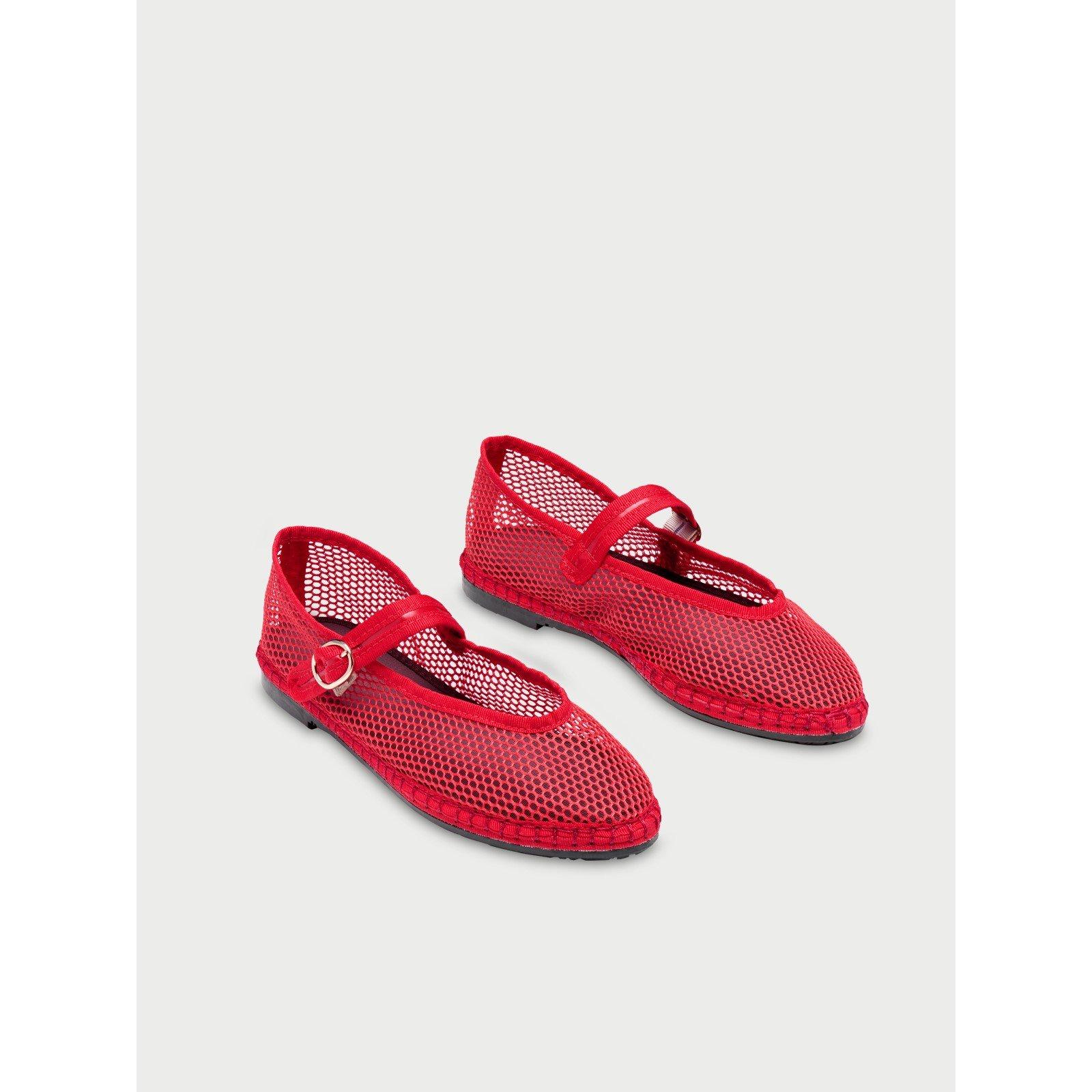 Red - Flabelus - Isabella Mesh Mary Jane - 2