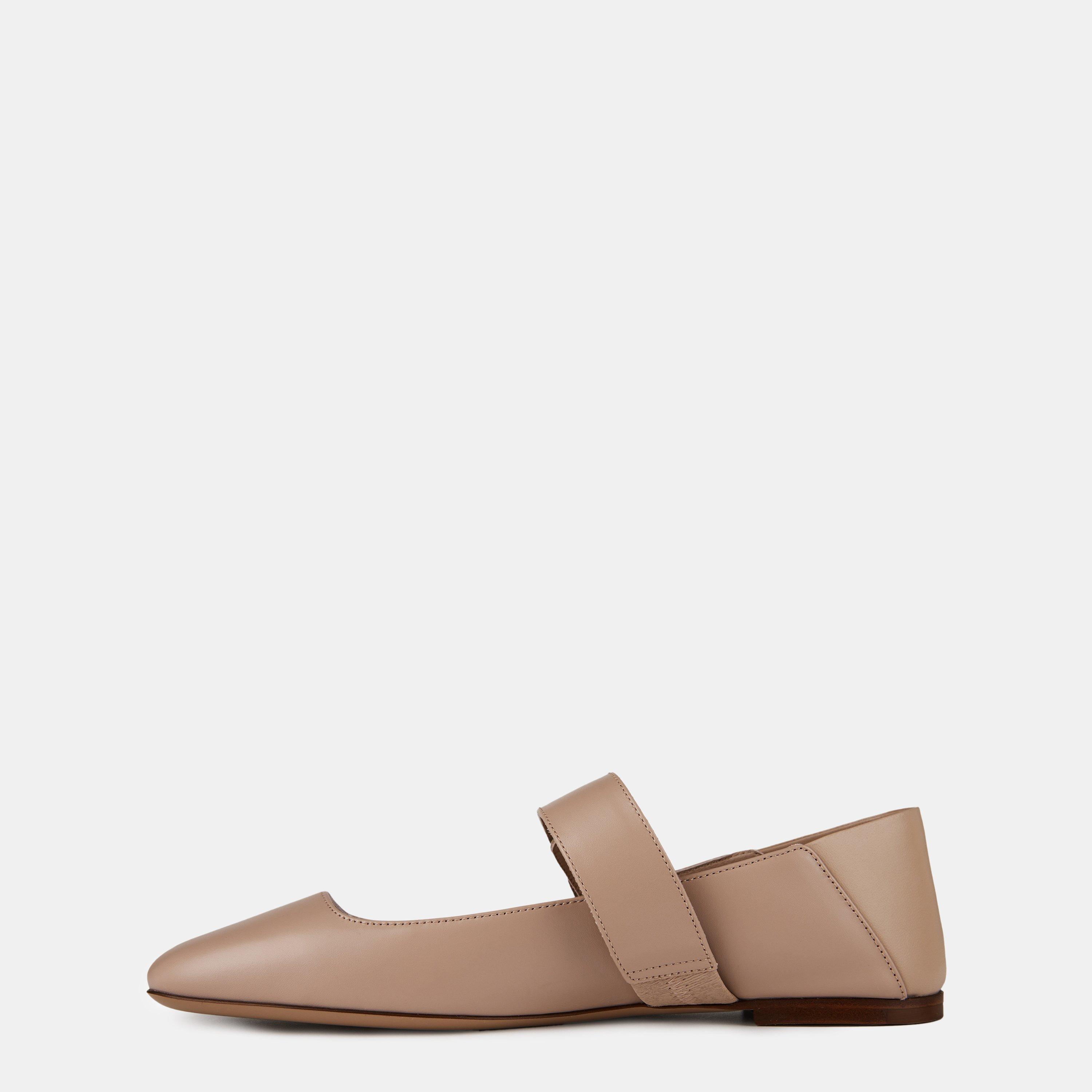 Beige Rose - Valentino Garavani - Mary-Jane Ballerina Shoes - 2