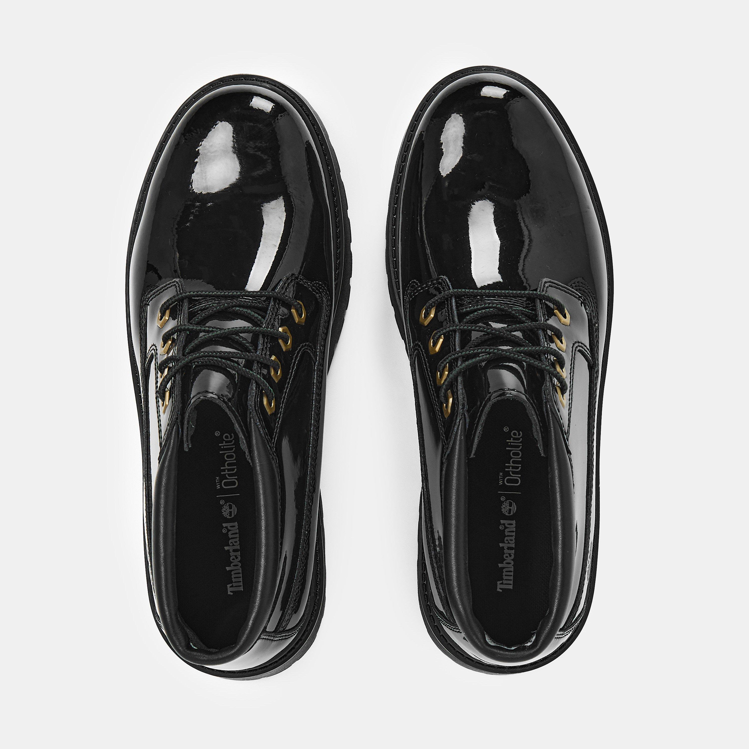 Black Patent - Timberland - Women's Chukka Boots - 4