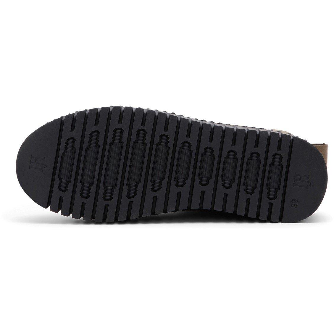 Deep Olive/Blk - Ilse Jacobsen - Women's Long Chelsea Boots - 7